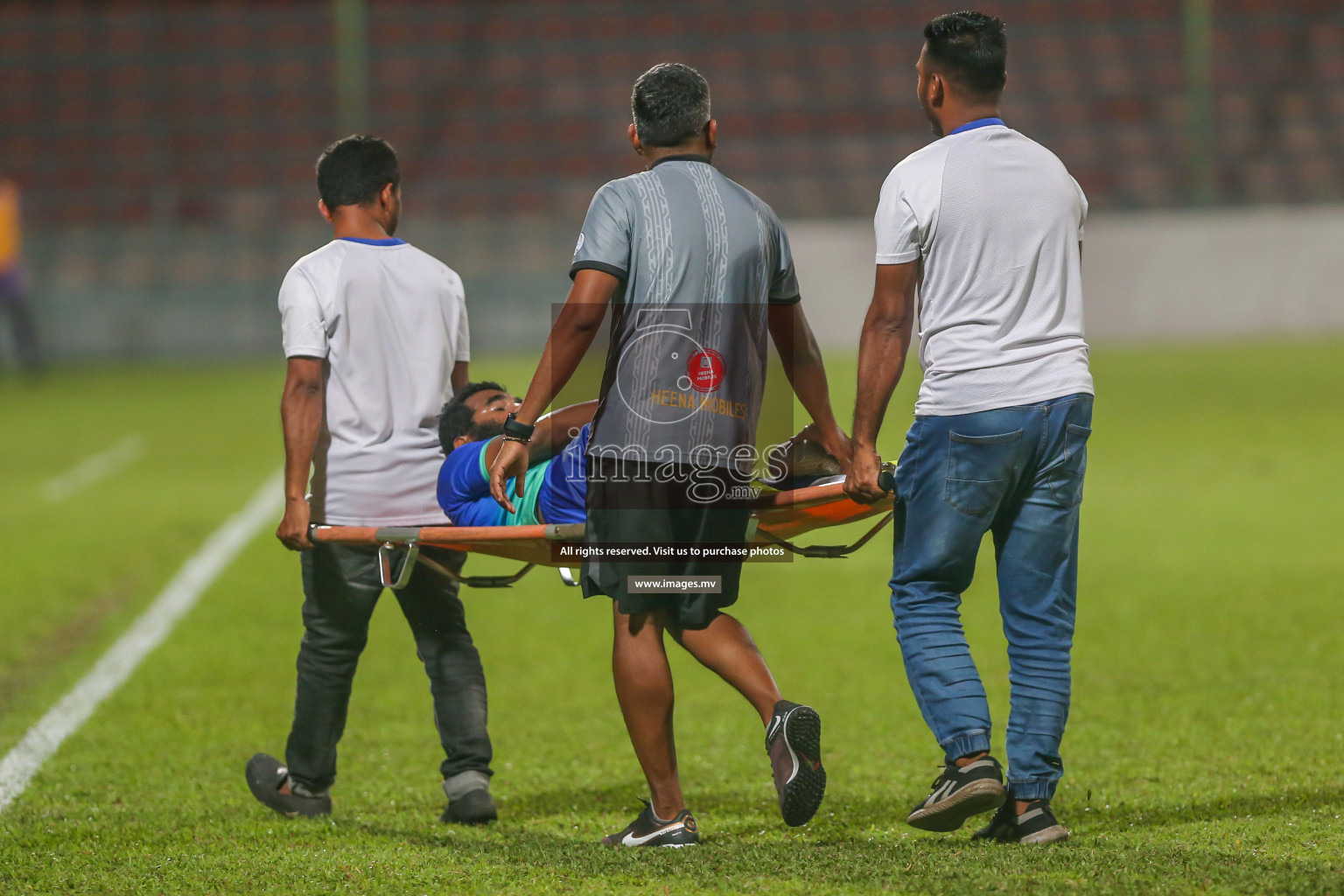 President's Cup 2023 - Club Eagles vs Super United Sports, held in National Football Stadium, Male', Maldives  Photos: Mohamed Mahfooz Moosa/ Images.mv