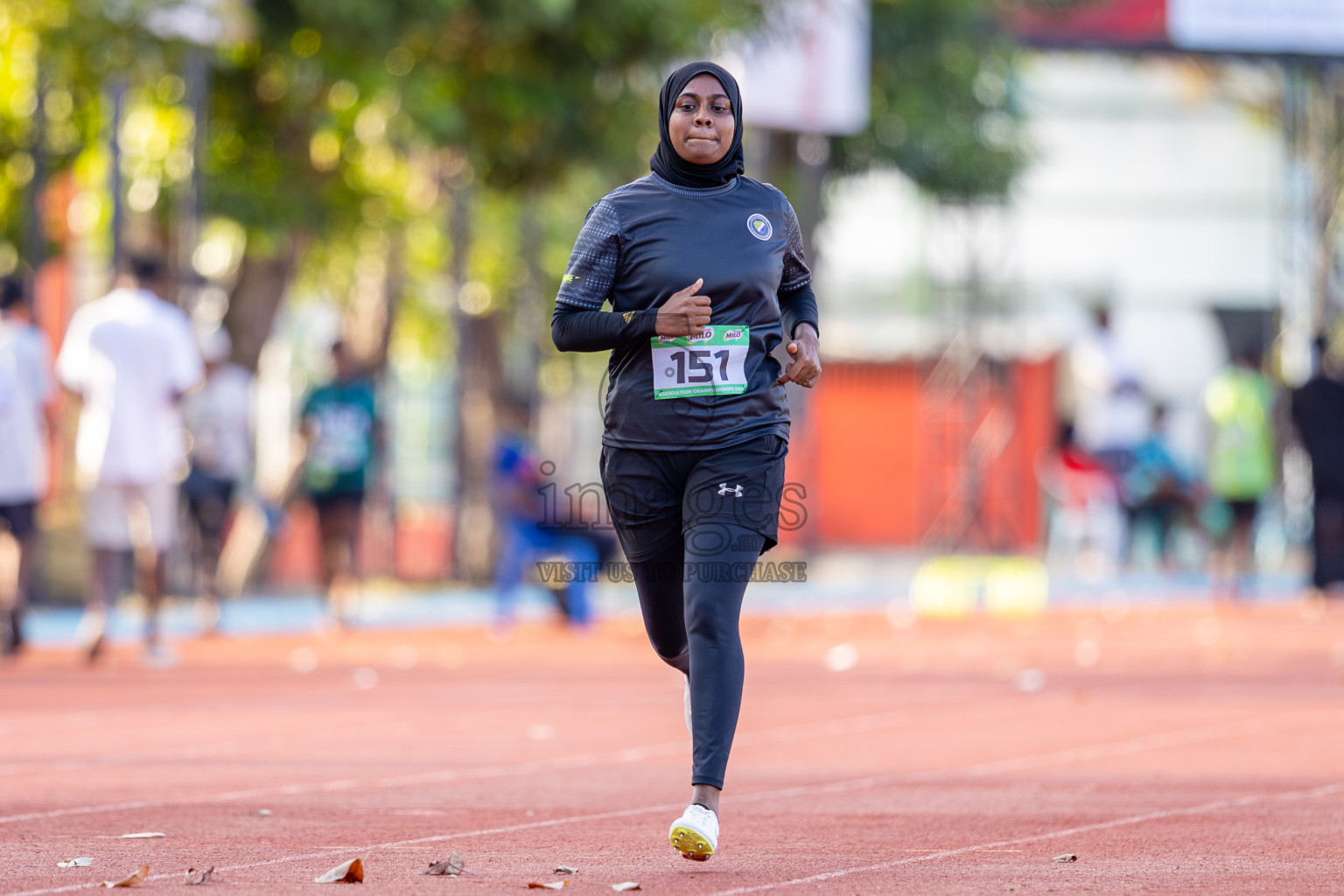 Day 1 of 12th Milo Association Championships was held in Ekuveni Track at Male', Maldives on Thursday, 24th April 2025. Photos: Ismail Thoriq / images.mv