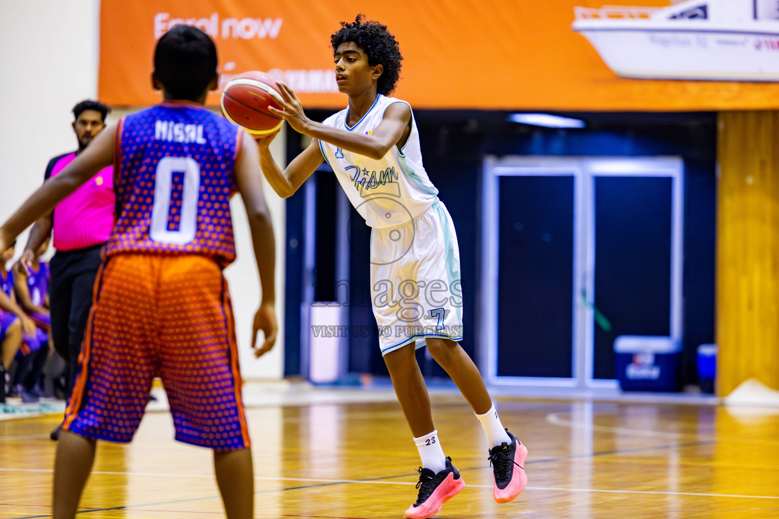 Finland International School vs Brightway International School in day 10 of Junior Championship 2024 was held in Social Center, Male', Maldives on Thursday, 21st November 2024. Photos: Nausham Waheed / images.mv