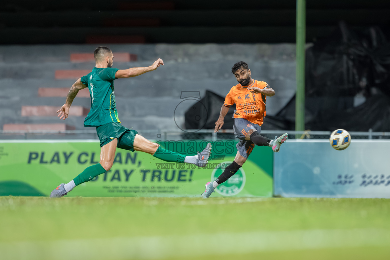 Charity Shield Match between Maziya Sports and Recreation Club and Club Eagles held in National Football Stadium, Male', Maldives Photos: Abdulla Abeedh / Images.mv