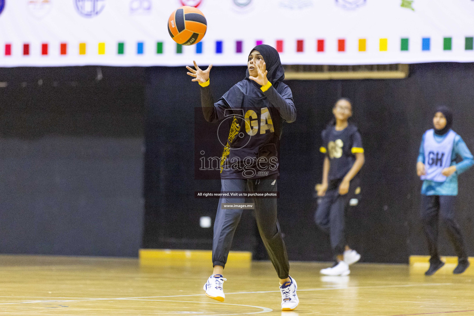 Day4 of 24th Interschool Netball Tournament 2023 was held in Social Center, Male', Maldives on 30th October 2023. Photos: Nausham Waheed / images.mv