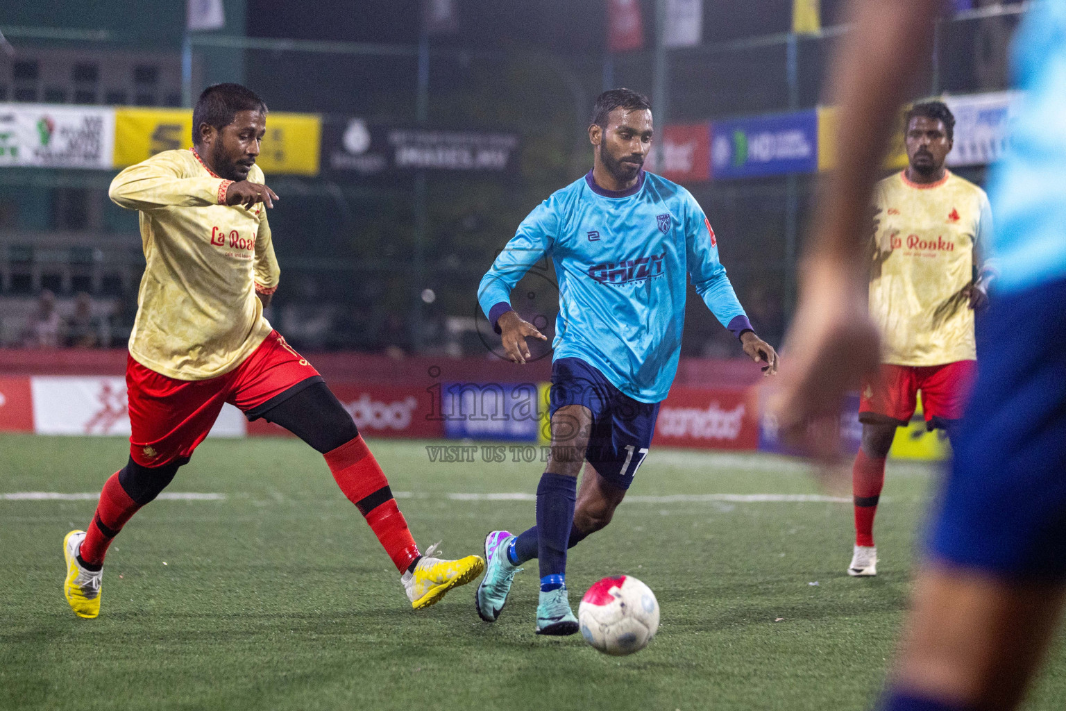 L Mundoo vs L Maamendhoo in Day 16 of Golden Futsal Challenge 2024 was held on Tuesday, 30th January 2024, in Hulhumale', Maldives Photos: Nausham Waheed / images.mv