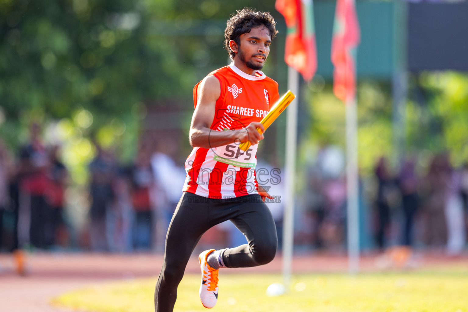 Day 2 of 12th Milo Association Championships was held in Ekuveni Track at Male', Maldives on Friday, 25th April 2025. Photos: Ismail Thoriq / images.mv