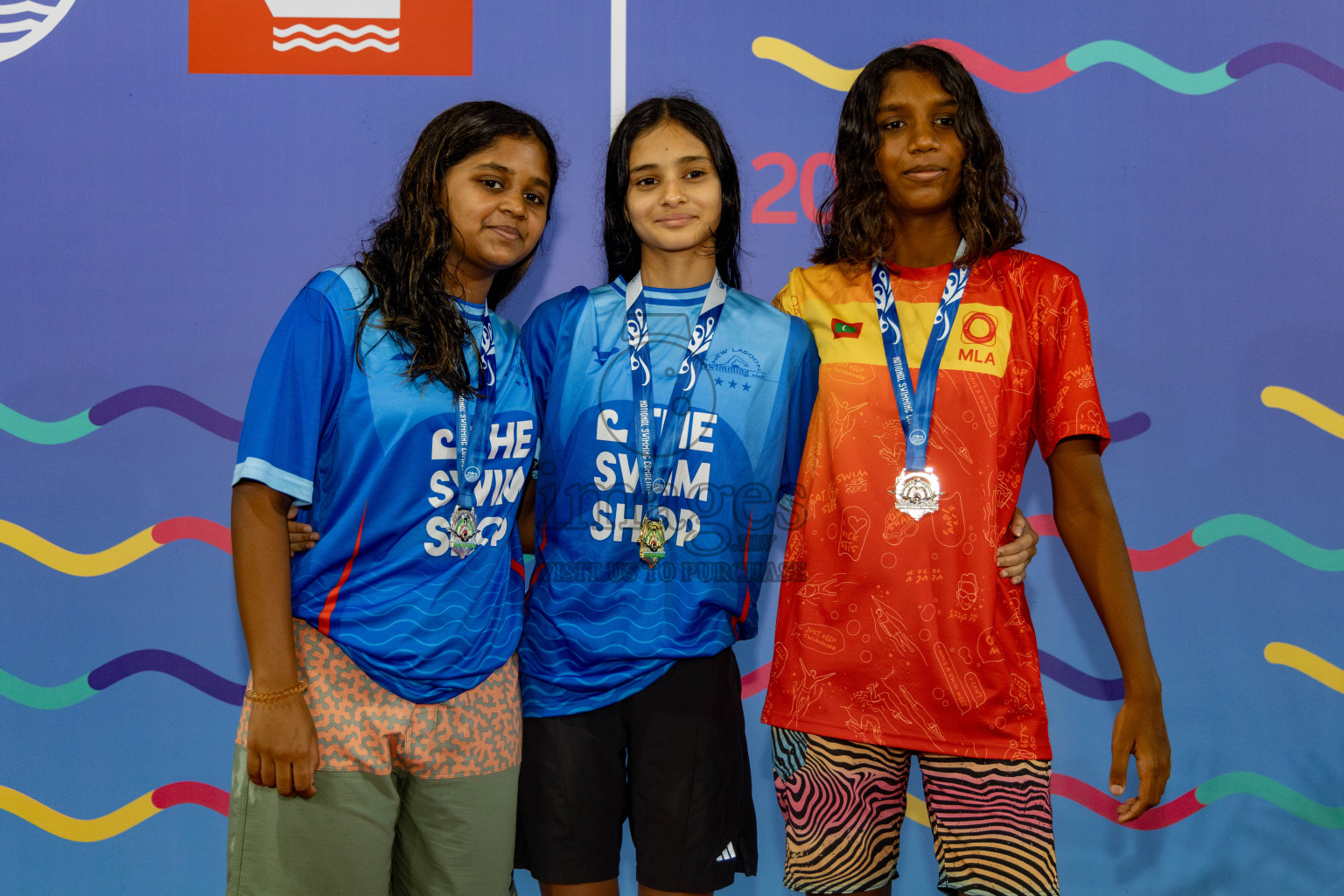 Day 6 of National Swimming Competition 2024 held in Hulhumale', Maldives on Wednesday, 18th December 2024. 
Photos: Hassan Simah / images.mv