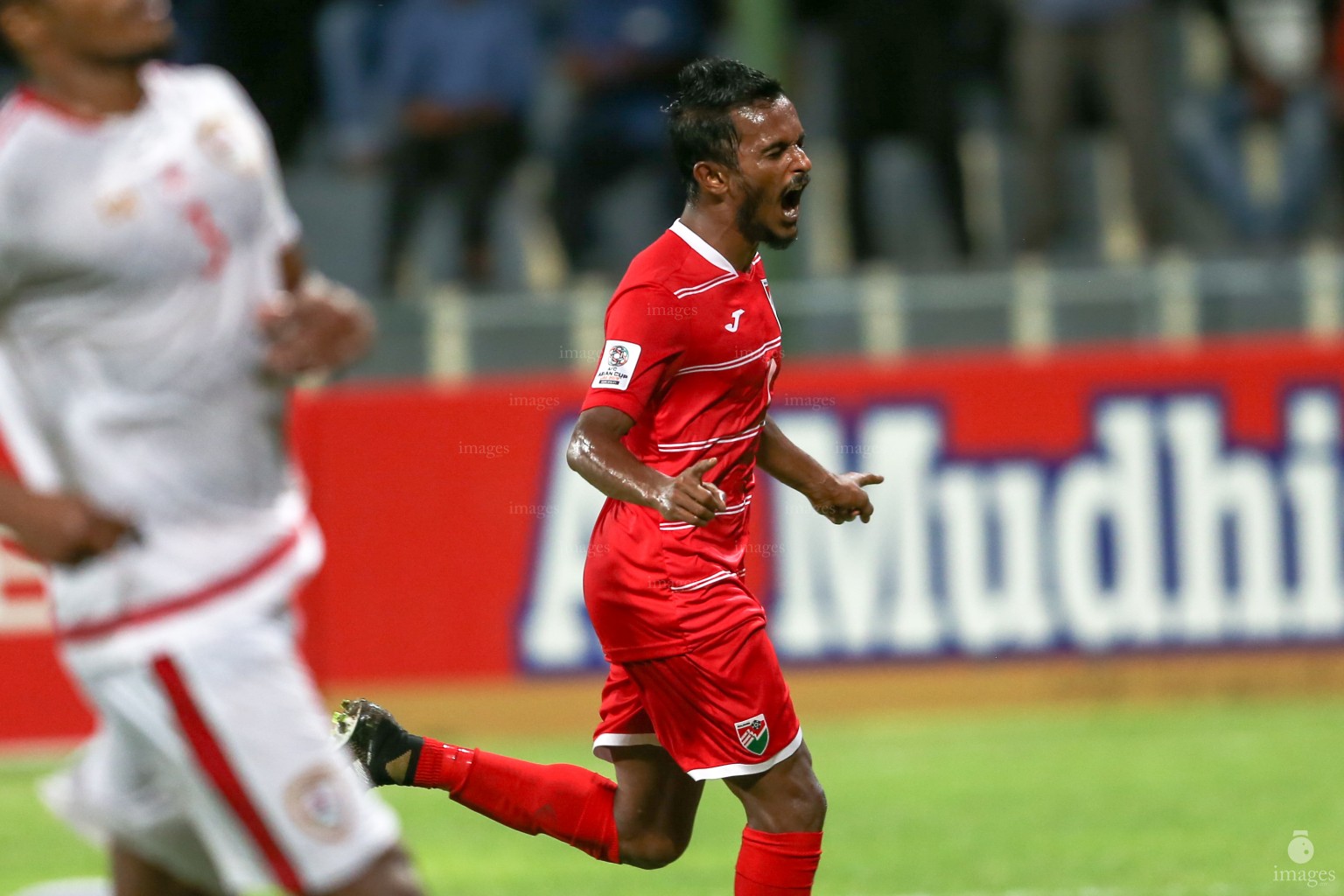 Asian Cup Qualifier between Maldives and Oman in National Stadium, on 10 October 2017 Male' Maldives. ( Images.mv Photo: Abdulla Abeedh )