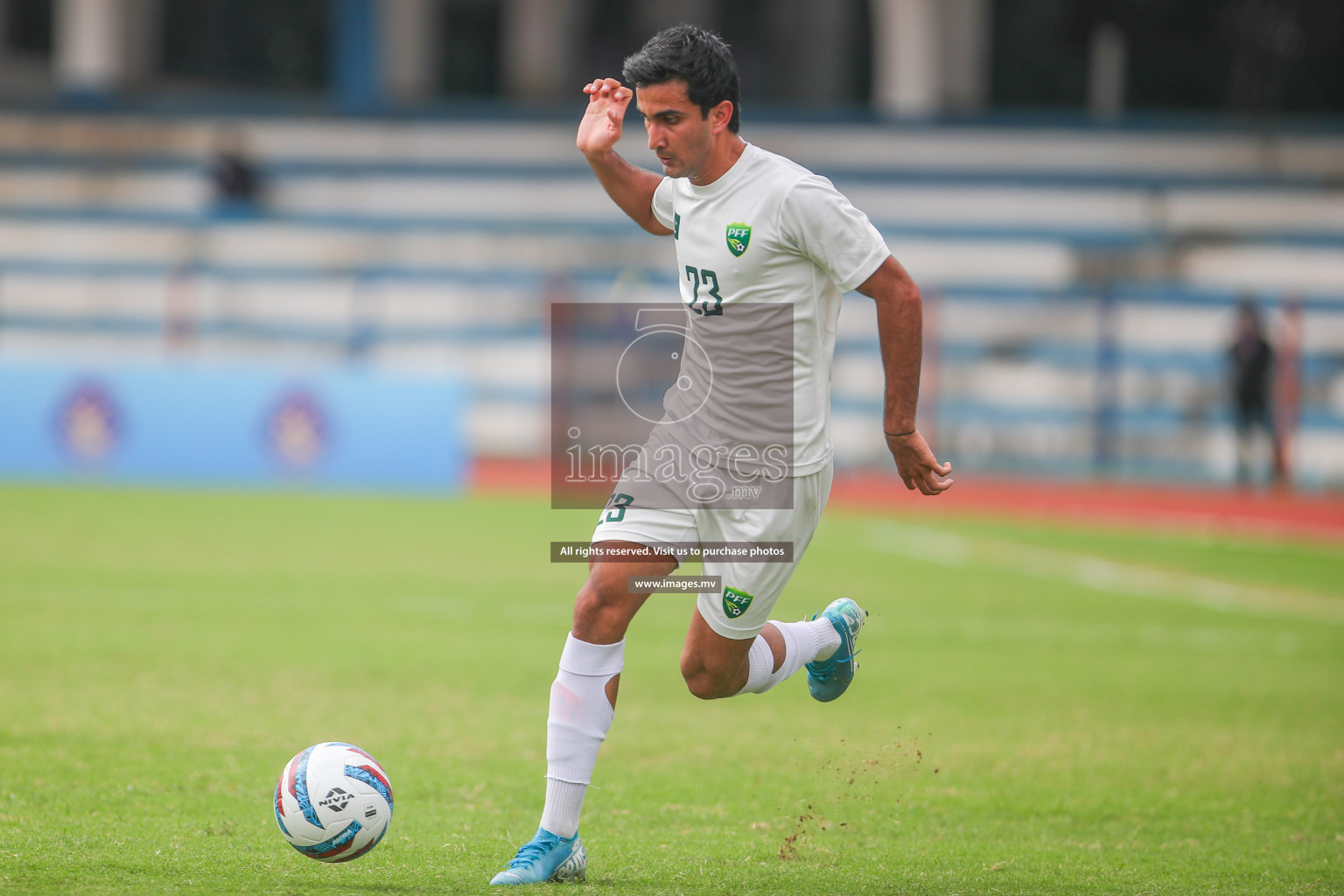 Nepal vs Pakistan in SAFF Championship 2023 held in Sree Kanteerava Stadium, Bengaluru, India, on Tuesday, 27th June 2023. Photos: Nausham Waheed, Hassan Simah / images.mv