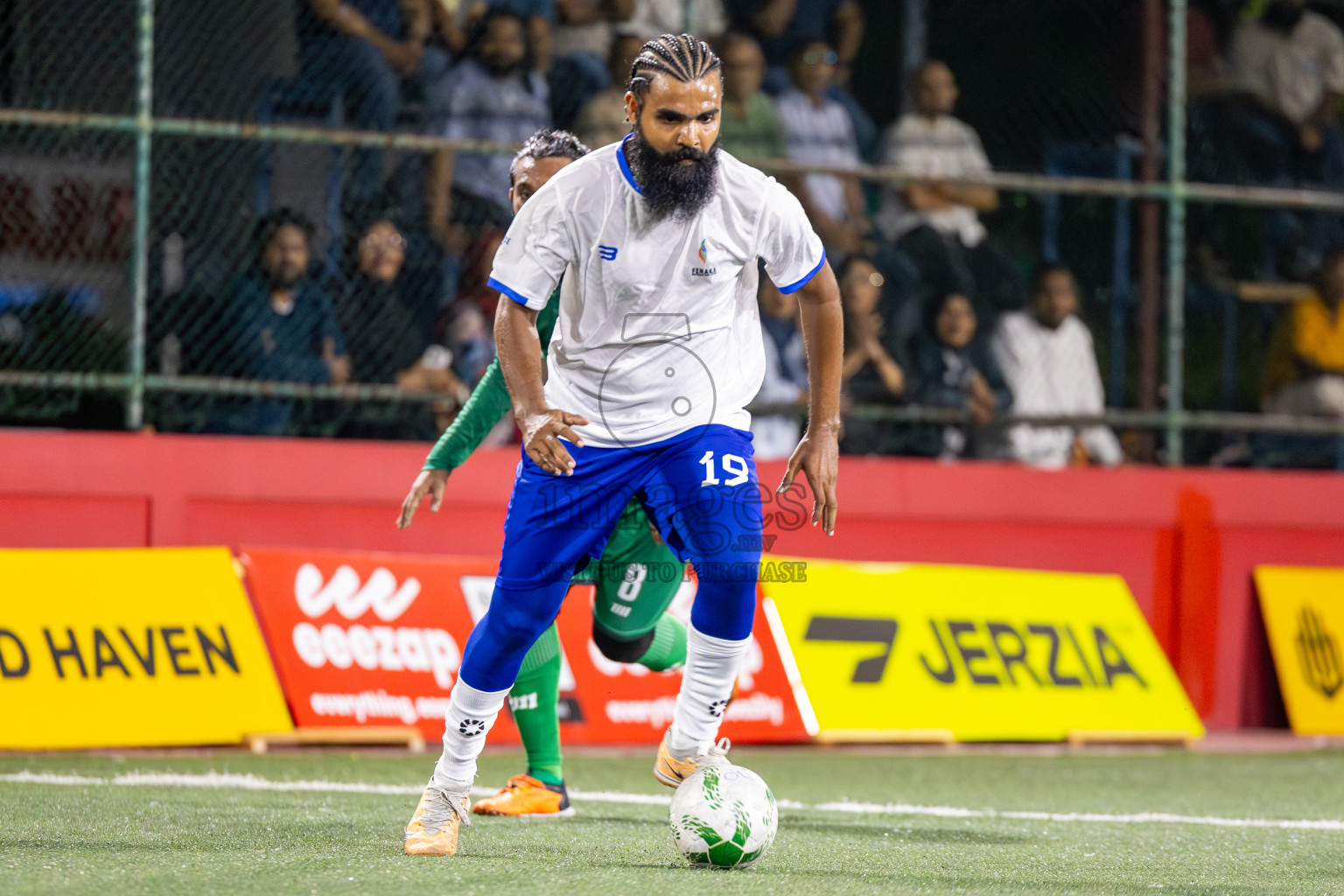 Fenaka vs MIB in Day 6 of Office League 2025 was held on Monday, 21st April 2025 in Hulhumale', Maldives. Photos: Ismail Thoriq / images.mv