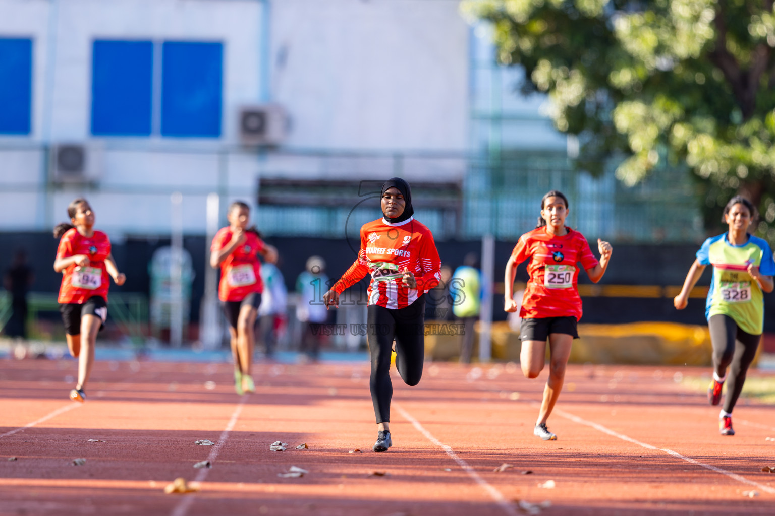 Day 1 of 12th Milo Association Championships was held in Ekuveni Track at Male', Maldives on Thursday, 24th April 2025. Photos: Ismail Thoriq / images.mv