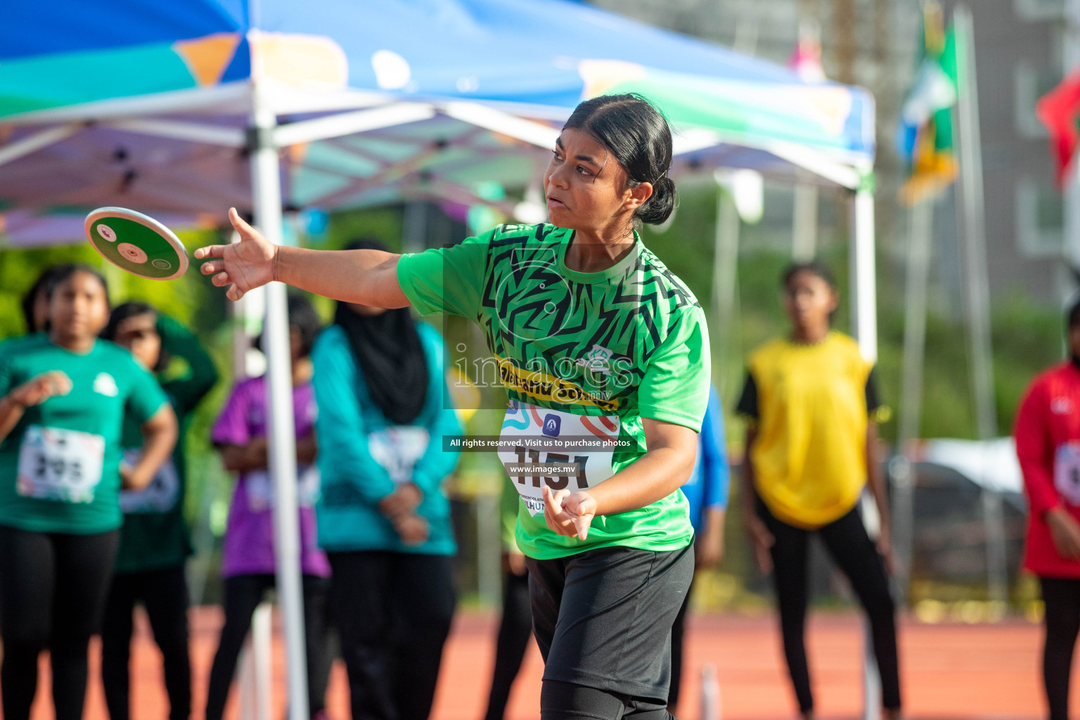 Day three of Inter School Athletics Championship 2023 was held at Hulhumale' Running Track at Hulhumale', Maldives on Tuesday, 16th May 2023. Photos: Nausham Waheed / images.mv