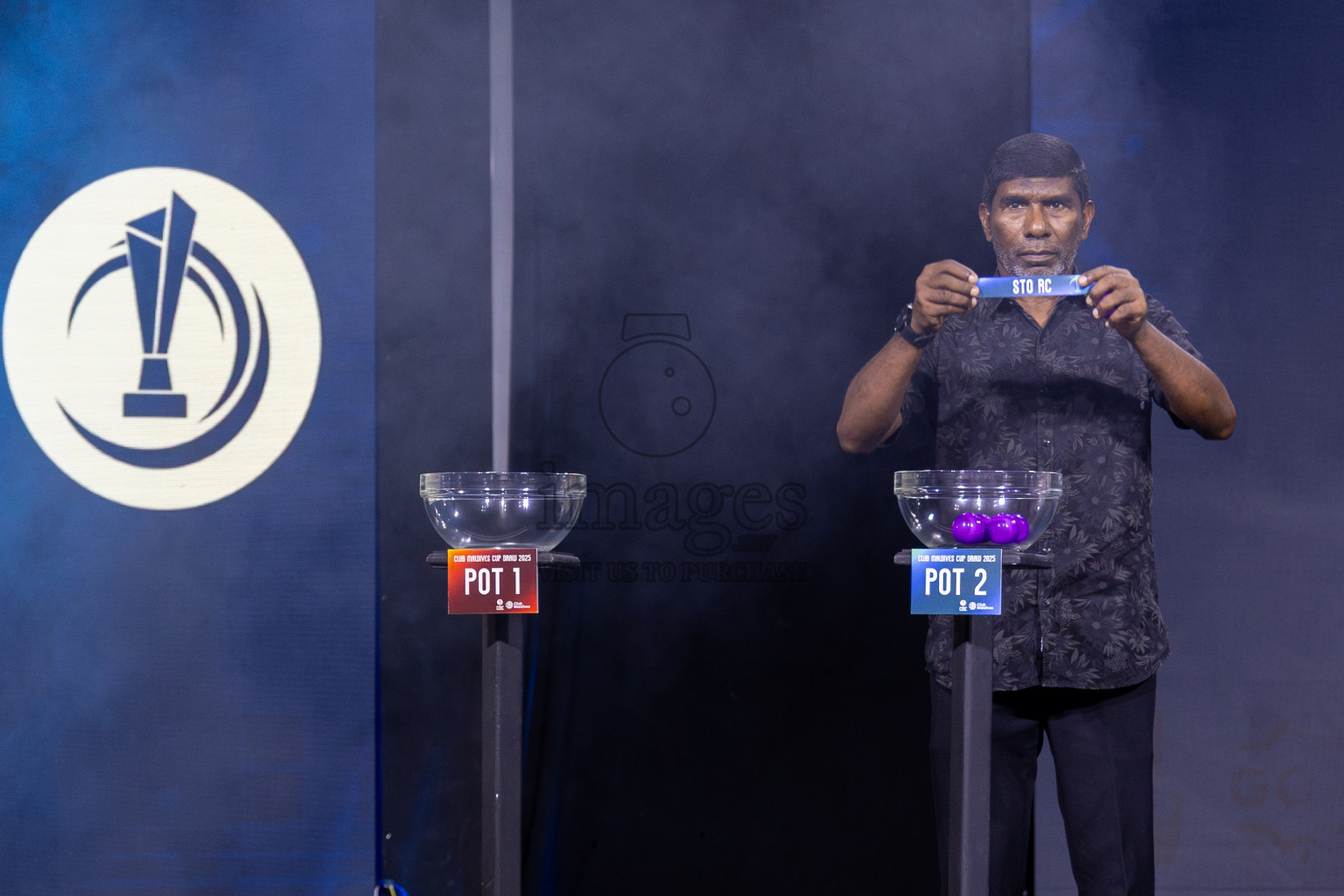 Draw for Club Maldives Cup 2025 was held on Friday, 12th September 2025 at PSM Studio. 
Photos: Ismail Thoriq/images.mv