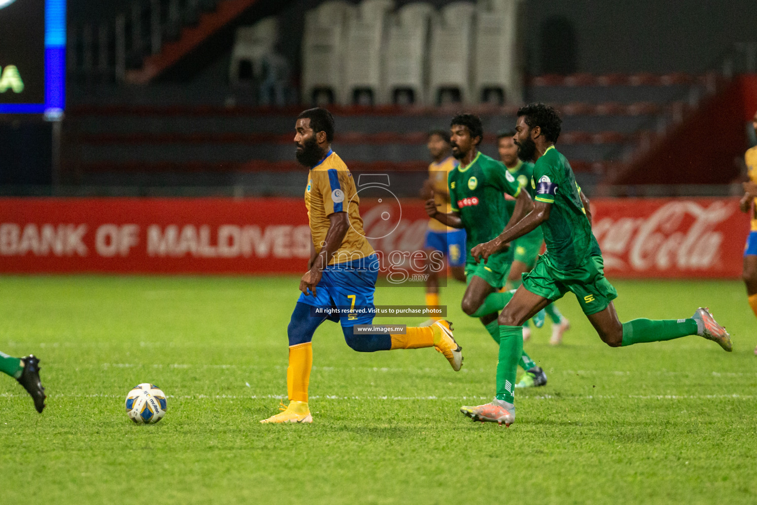 Maziya SRC vs Club Valencia in the Community Shield Match 2021/2022 on 15 December 2021 held in Male', Maldives. Photos: Hassan Simah / images.mv