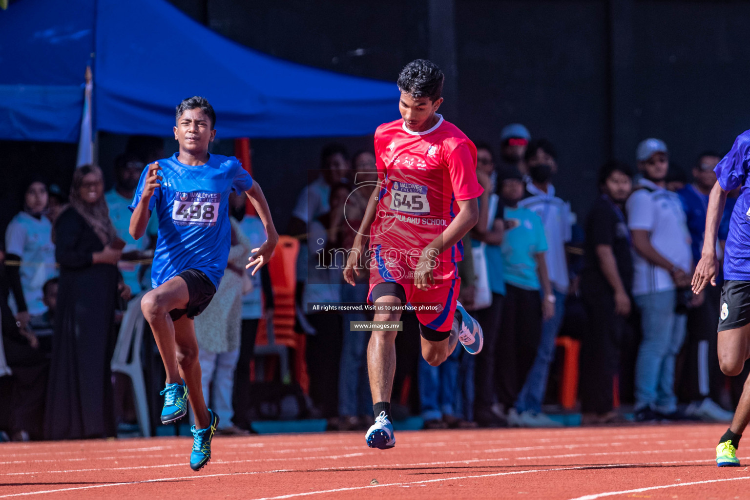 Day 4 of Inter-School Athletics Championship held in Male', Maldives on 26th May 2022. Photos by: Maanish / images.mv