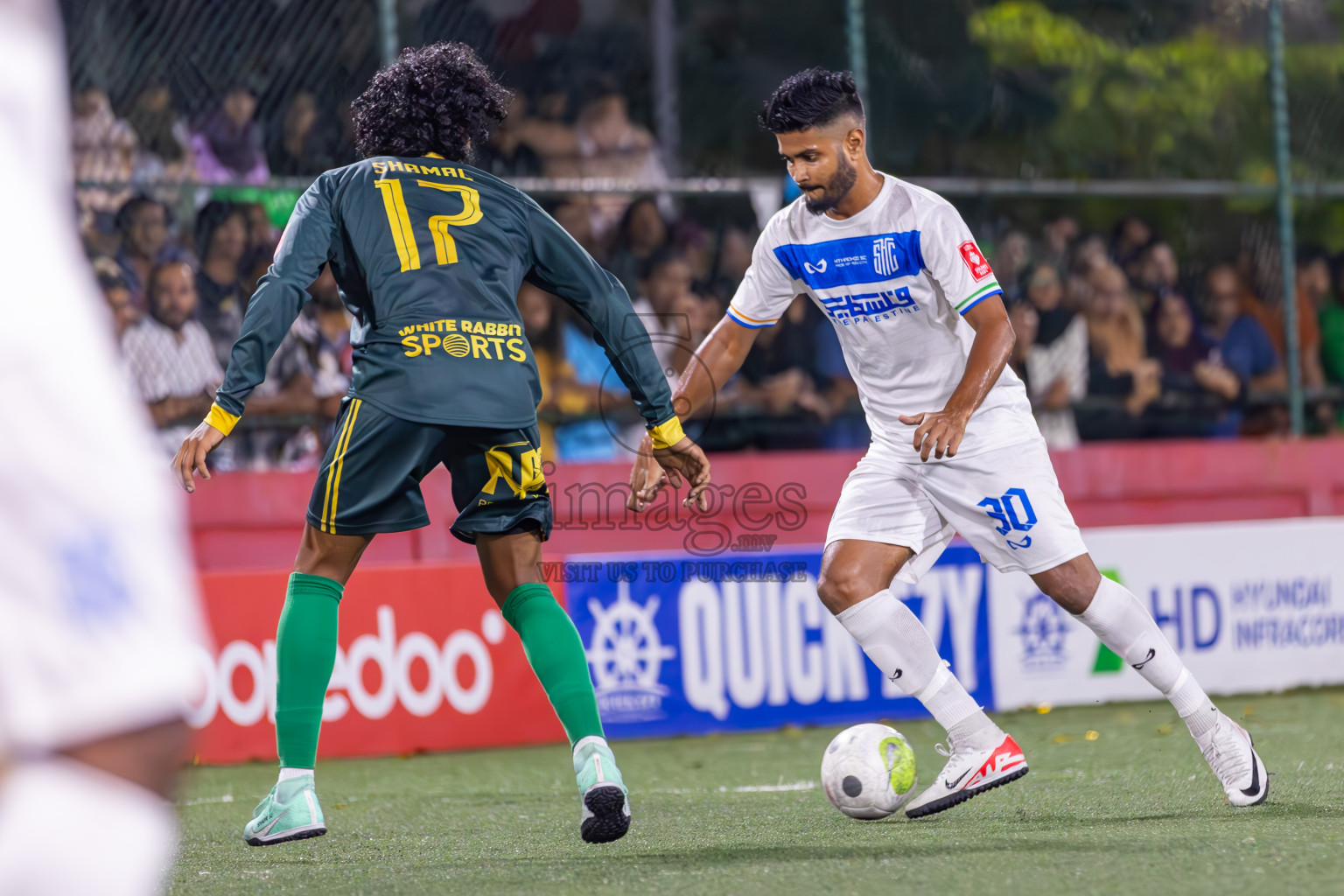 Dhanimagu vs S Hthadhoo in Zone  Final on Day 389 of Golden Futsal Challenge 2024 which was held on Saturday, 24th February 2024, in Hulhumale', Maldives Photos: Ismail Thoriq / images.mv