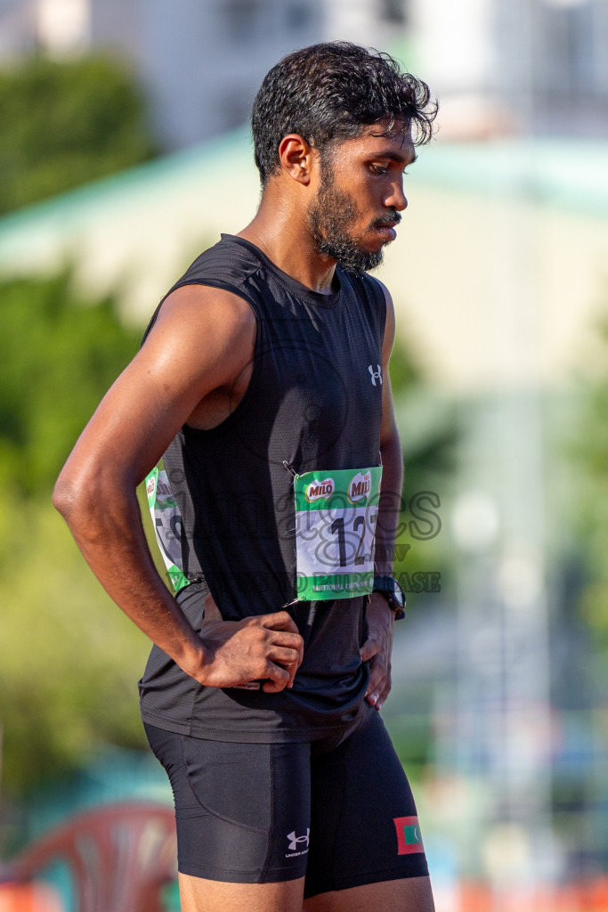 Day 3 of 33rd National Athletics Championship was held in Ekuveni Track at Male', Maldives on Saturday, 7th September 2024. Photos: Suaadh Abdul Sattar / images.mv