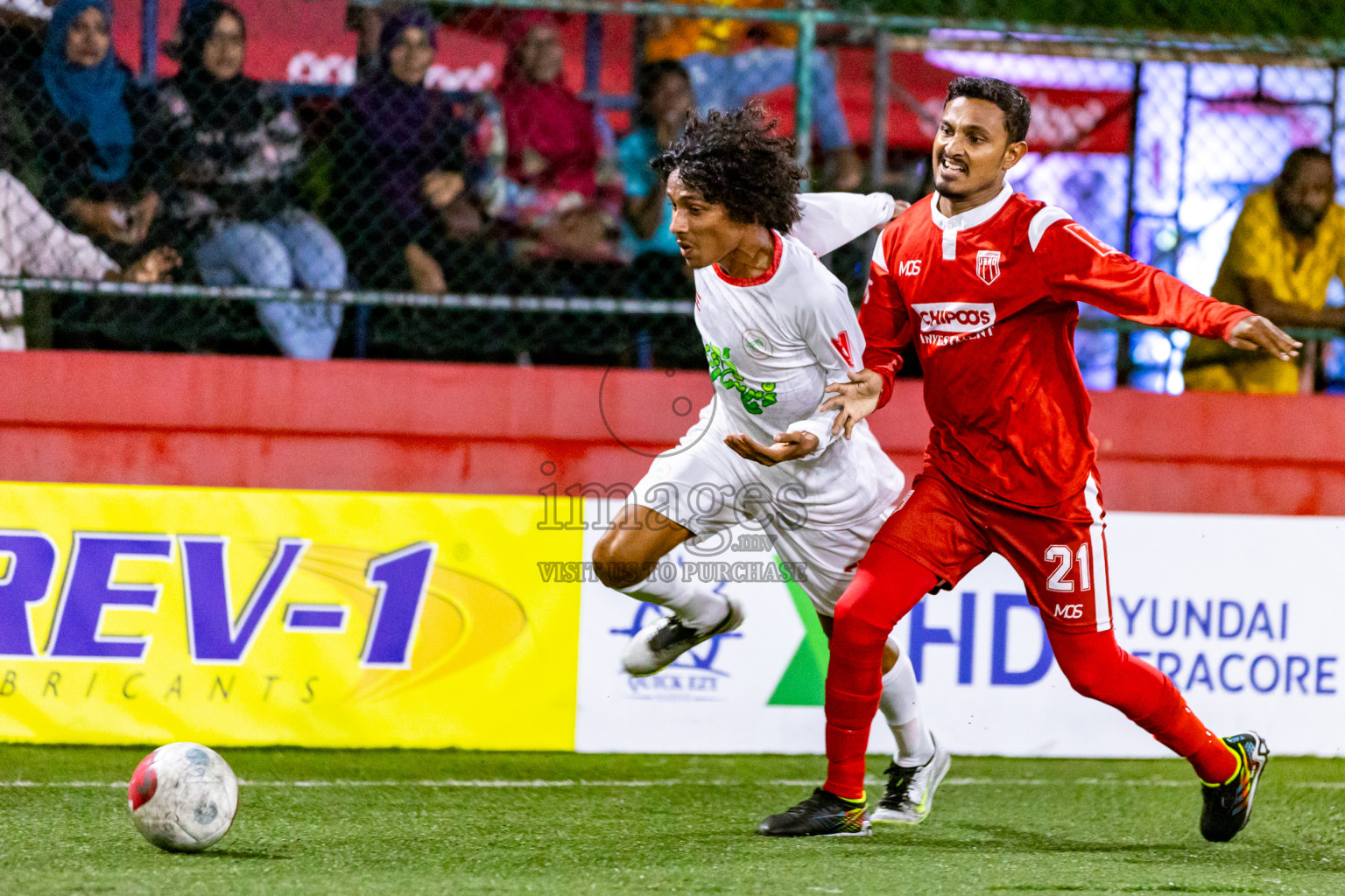 Th. Vilufushi  VS  Th. Gaadhiffushi in Day 20 of Golden Futsal Challenge 2024 was held on Saturday , 3rd February 2024 in Hulhumale', Maldives Photos: Nausham Waheed / images.mv