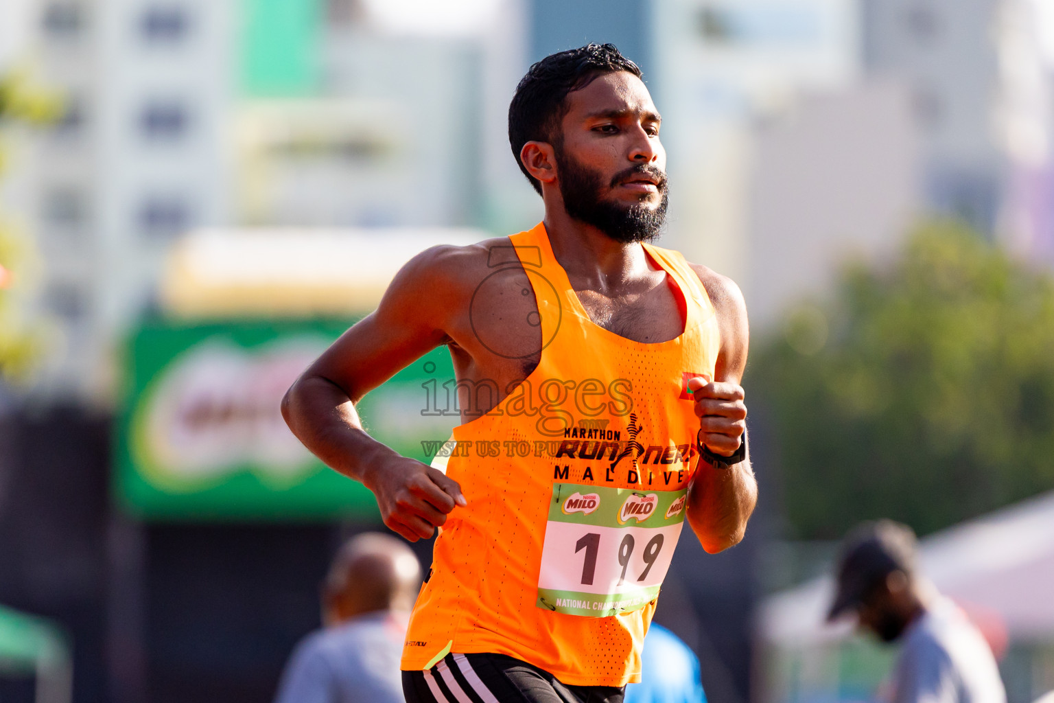 Day 3 of National Athletics Championship 2025 was held at Ekuveni Running Ground in Male', Maldives on Saturday, 16th August 2025. Photos: Nausham Waheed / images.mv