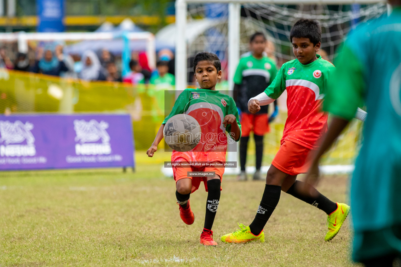 Day 4 of Milo Kids Football Fiesta 2022 was held in Male', Maldives on 22nd October 2022. Photos:Hassan Simah / images.mv