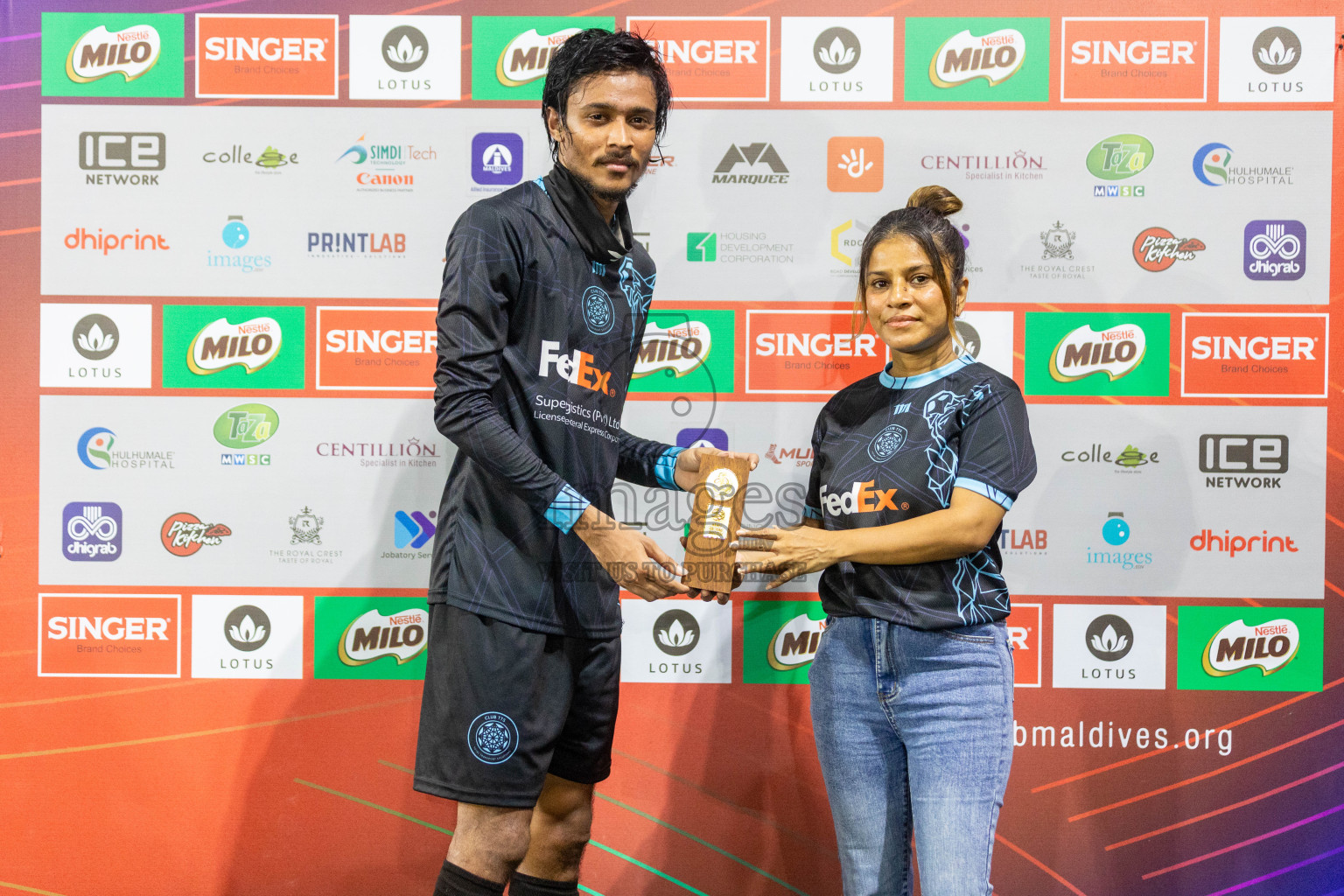 MACL vs Club TTS in Club Maldives Cup 2024 held in Rehendi Futsal Ground, Hulhumale', Maldives on Friday, 27th September 2024. 
Photos: Hassan Simah / images.mv