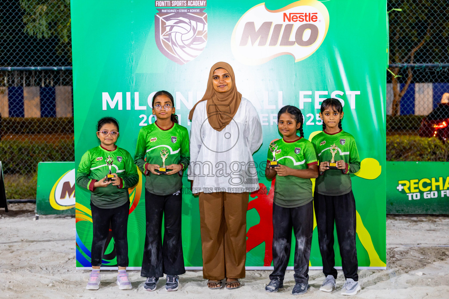 Day 2 of MILO Netball Fest 2025 was held in Cental Park, Hulhumale', Maldives on Friday, 21st November 2025. Photos: Nausham Waheed / images.mv