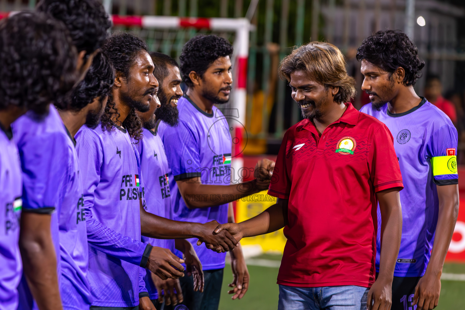 HDh Kulhudhuffushi vs HDh Neykurendhoo in Day 10 of Golden Futsal Challenge 2024 was held on Tuesday, 23rd January 2024, in Hulhumale', Maldives
Photos: Ismail Thoriq / images.mv