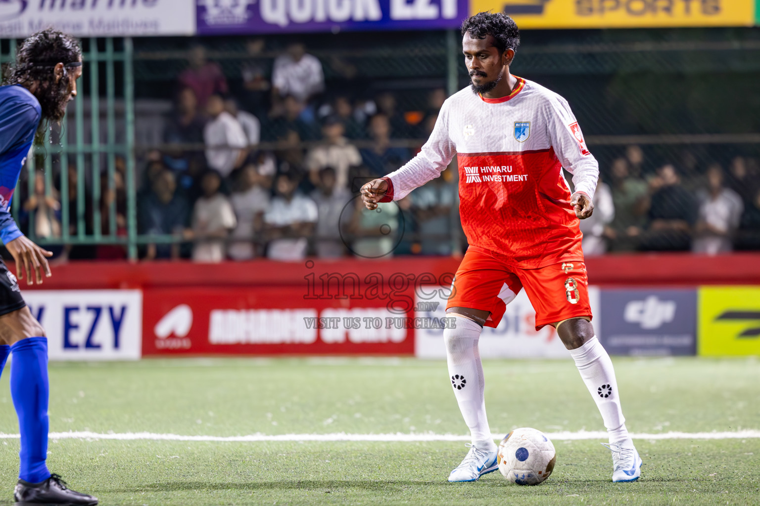 AA Mathiveri vs AA Rasdhoo in Day 15 of Golden Futsal Challenge 2025 was held on Sunday, 19th January 2025, in Hulhumale', Maldives. Photos: Ismail Thoriq / images.mv