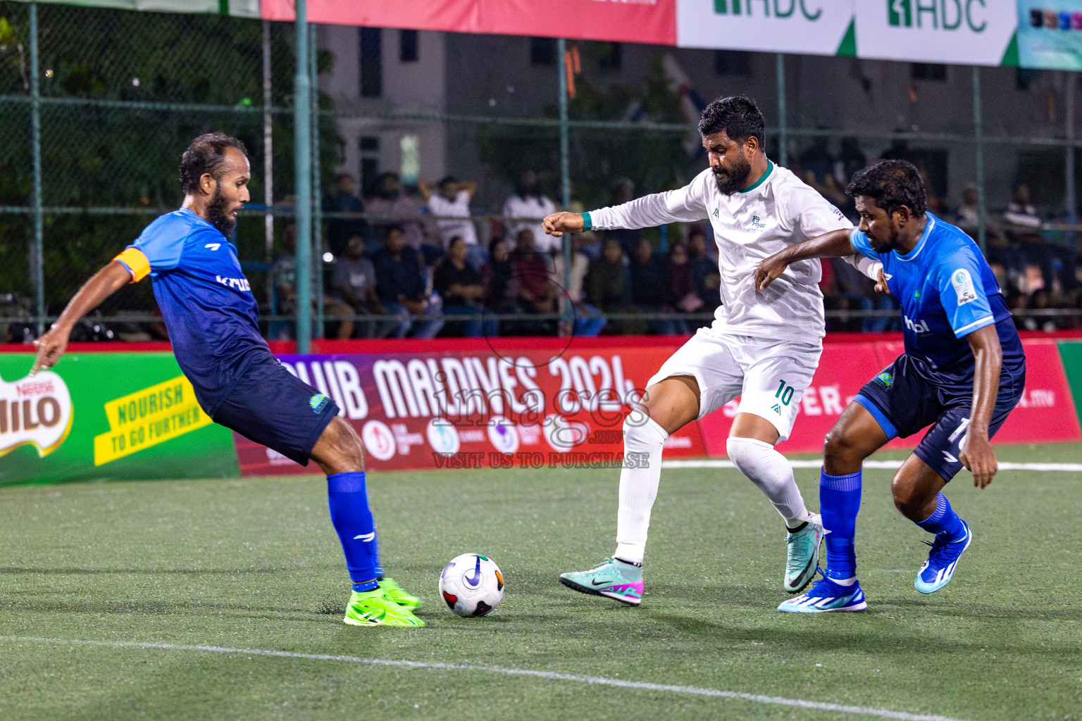 Finance Recreation Club vs Hiyaa Club in Club Maldives Classic 2024 held in Rehendi Futsal Ground, Hulhumale', Maldives on Thursday, 5th September 2024. 
Photos: Hassan Simah / images.mv