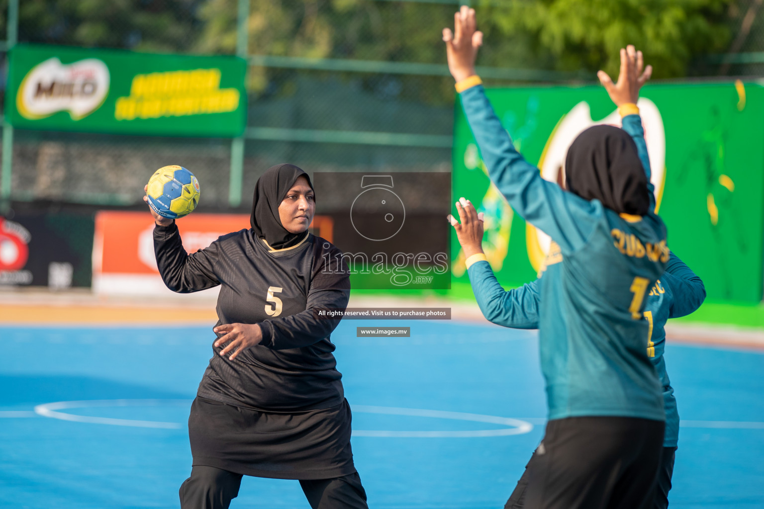 Day 12 of Milo 6th Inter Office Handball Tournament 2022 - Photos by Hassan Simah