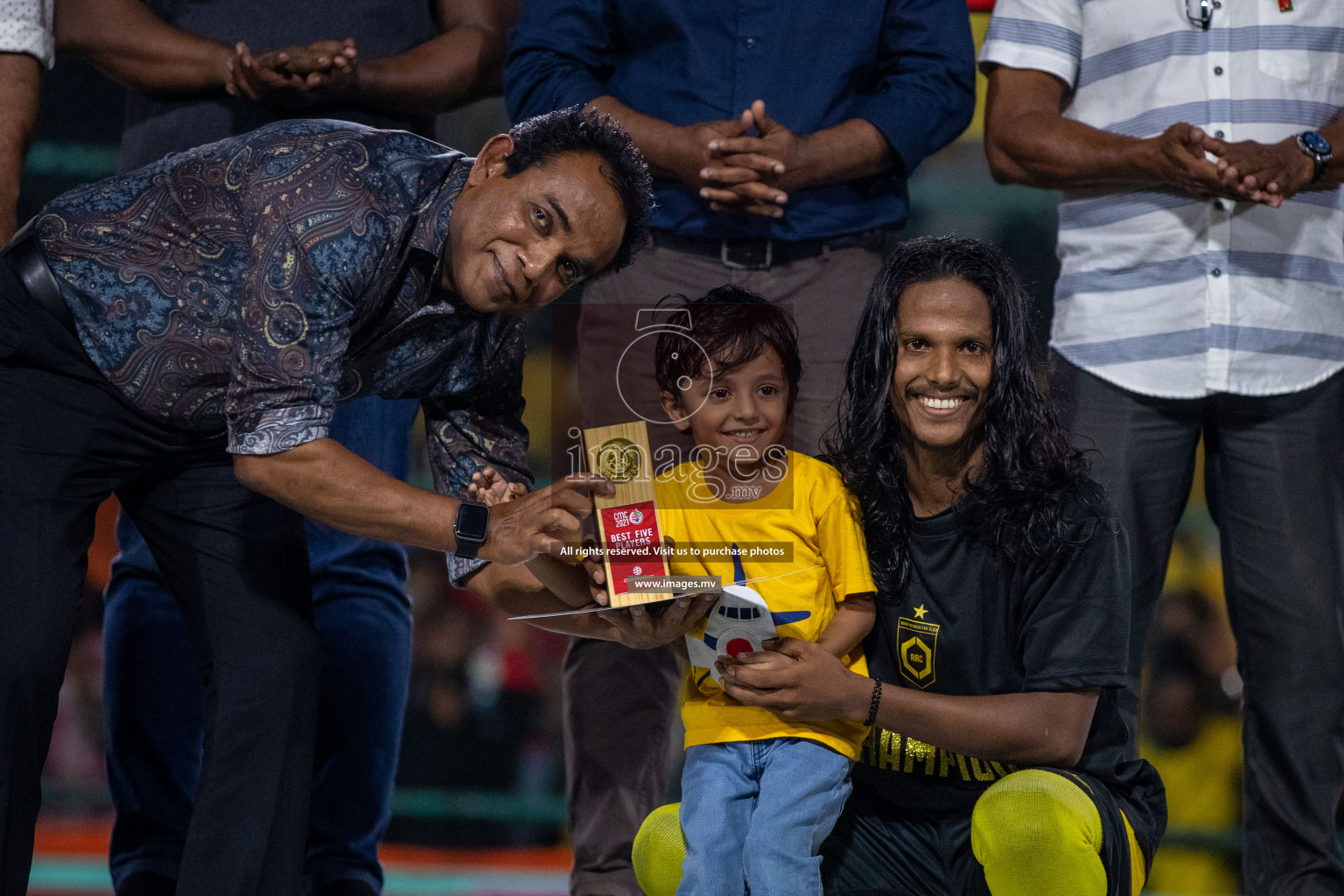 RRC Vs FSM in the Semi Finals of Club Maldives 2021 held in Hulhumale, Maldives on 19 December 2021. Photos: Ismail Thoriq / images.mv