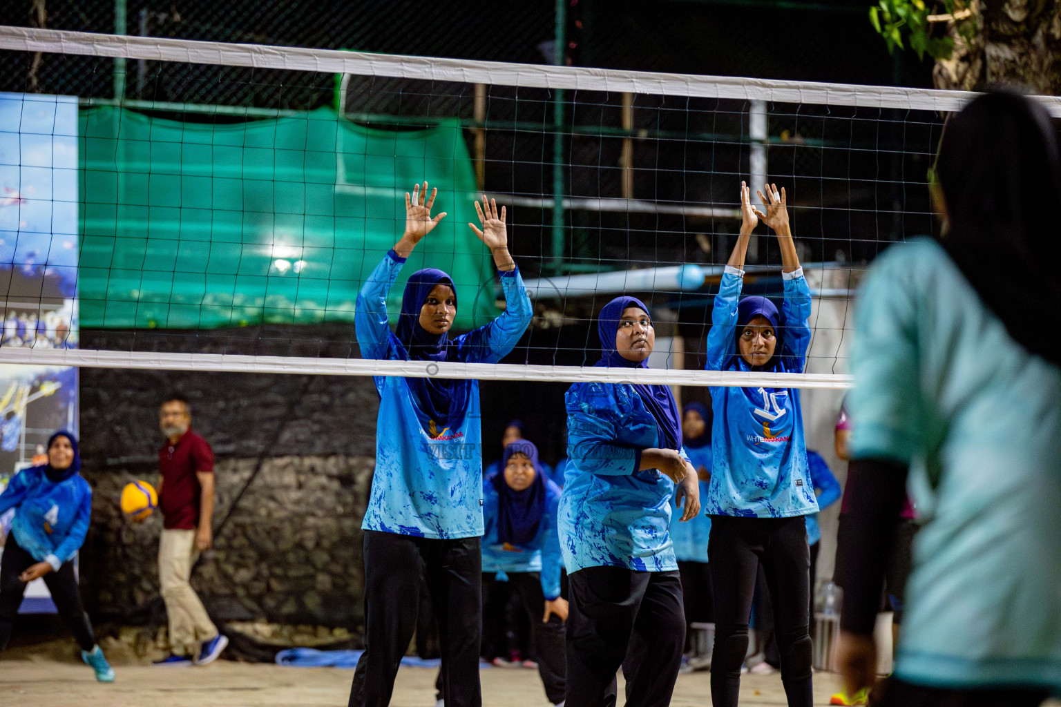 U19 Male and Atoll Girl's Finals in Day 9 of Interschool Volleyball Tournament 2024 was held in ABC Court at Male', Maldives on Saturday, 30th November 2024. Photos: Hassan Simah / images.mv