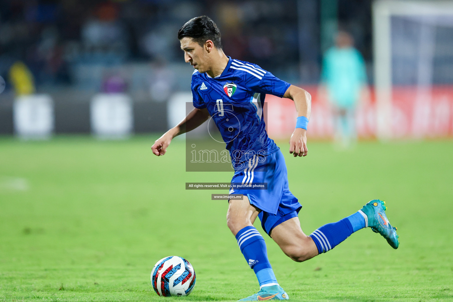 Kuwait vs India in the Final of SAFF Championship 2023 held in Sree Kanteerava Stadium, Bengaluru, India, on Tuesday, 4th July 2023. Photos: Nausham Waheed / images.mv