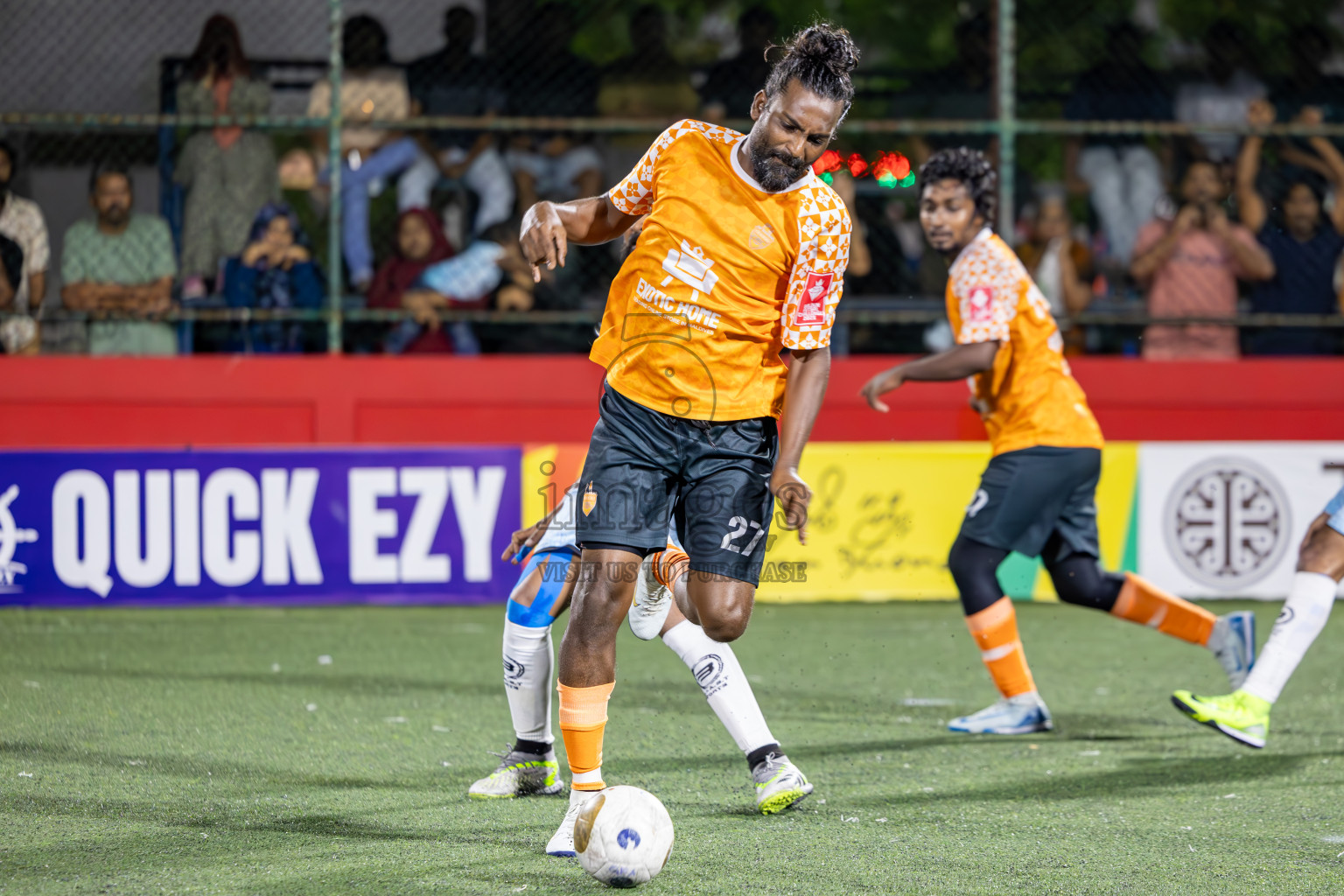ADh Hangnaameedhoo vs ADh Kunburudhoo in Day 15 of Golden Futsal Challenge 2025 was held on Sunday, 19th January 2025, in Hulhumale', Maldives. Photos: Ismail Thoriq / images.mv