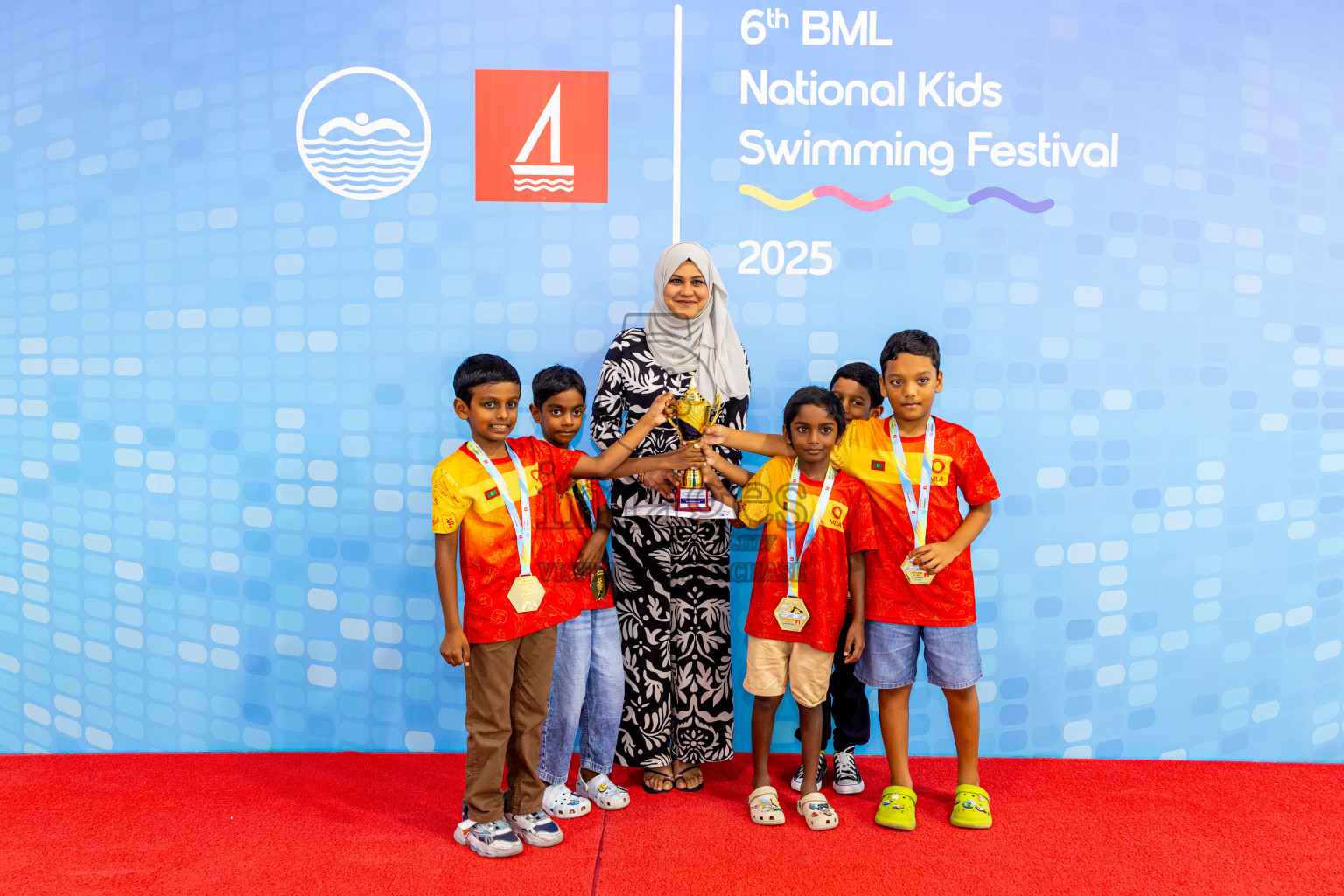Closing Ceremony of 6th BML National Kids Swimming Kids Festival 2025 held in Hulhumale', Maldives on Saturday, 22nd November 2025. Photos: Nausham Waheed / images.mv