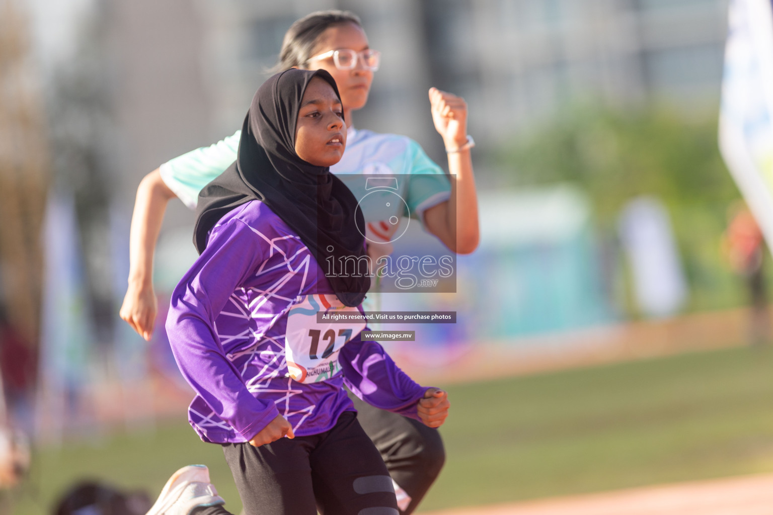 Day two of Inter School Athletics Championship 2023 was held at Hulhumale' Running Track at Hulhumale', Maldives on Sunday, 15th May 2023. Photos: Shuu/ Images.mv