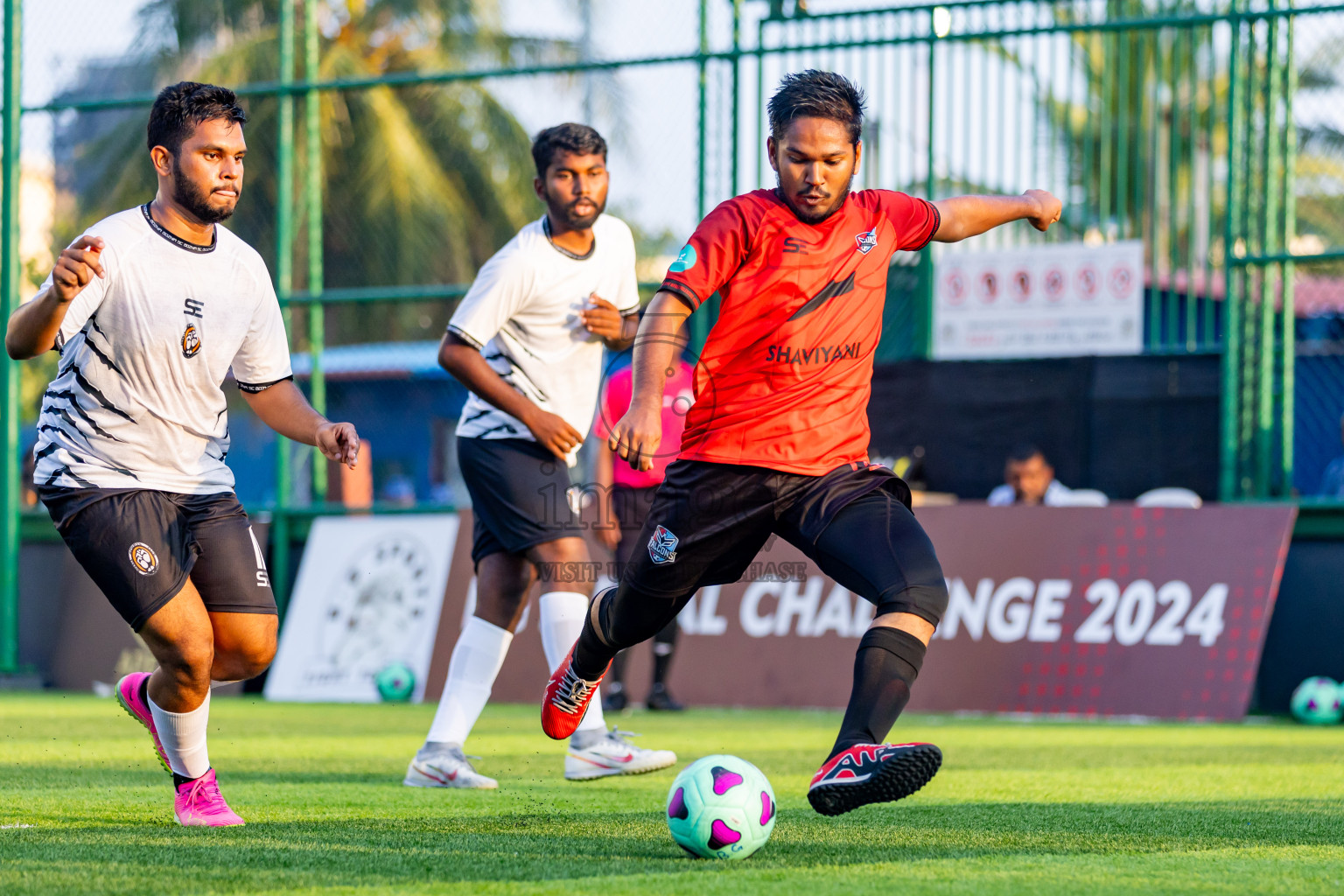 Bosnia SC vs Falcons in Day 2 of BG Futsal Challenge 2024 was held on Wednesday, 13th March 2024, in Male', Maldives Photos: Nausham Waheed / images.mv