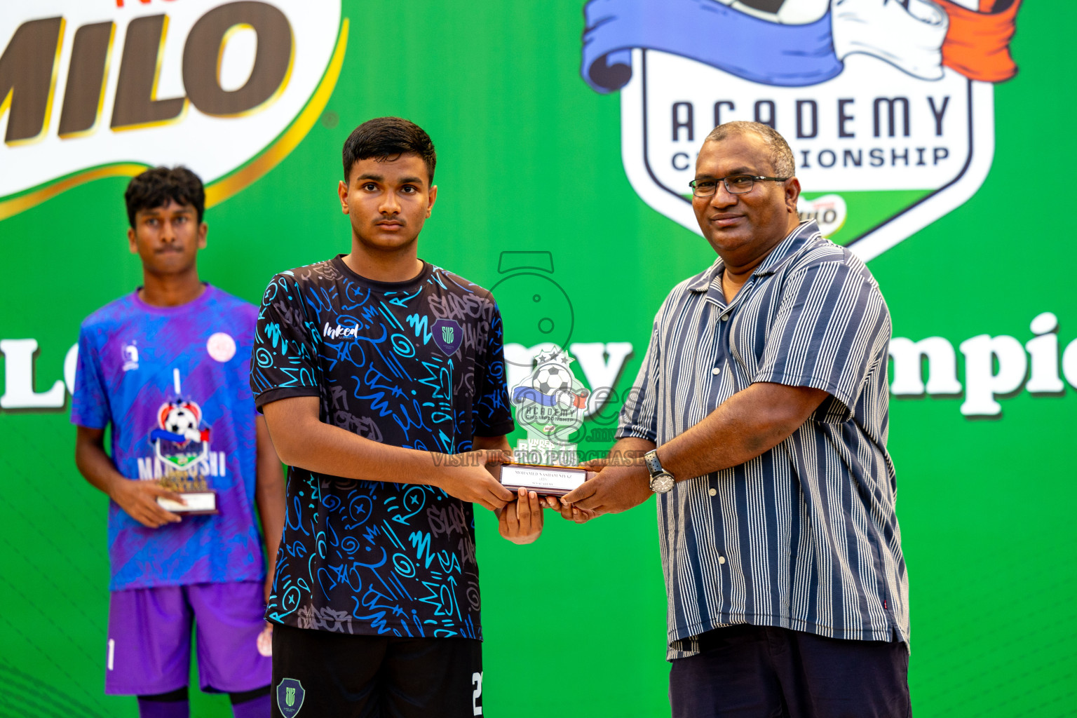 Day 4 of MILO Academy Championship 2024 (U-14) was held in Henveyru Stadium, Male', Maldives on Sunday, 3rd November 2024. Photos: Ismail Thoriq / Images.mv