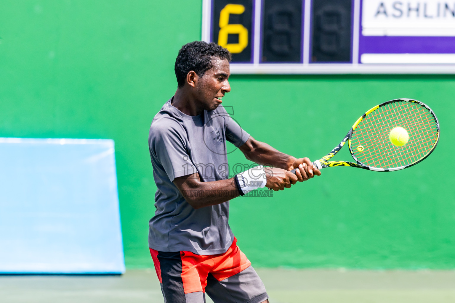 Day 9 of ATF Maldives Junior Open Tennis was held in Male' Tennis Court, Male', Maldives on Friday, 20th December 2024. Photos: Nausham Waheed/ images.mv