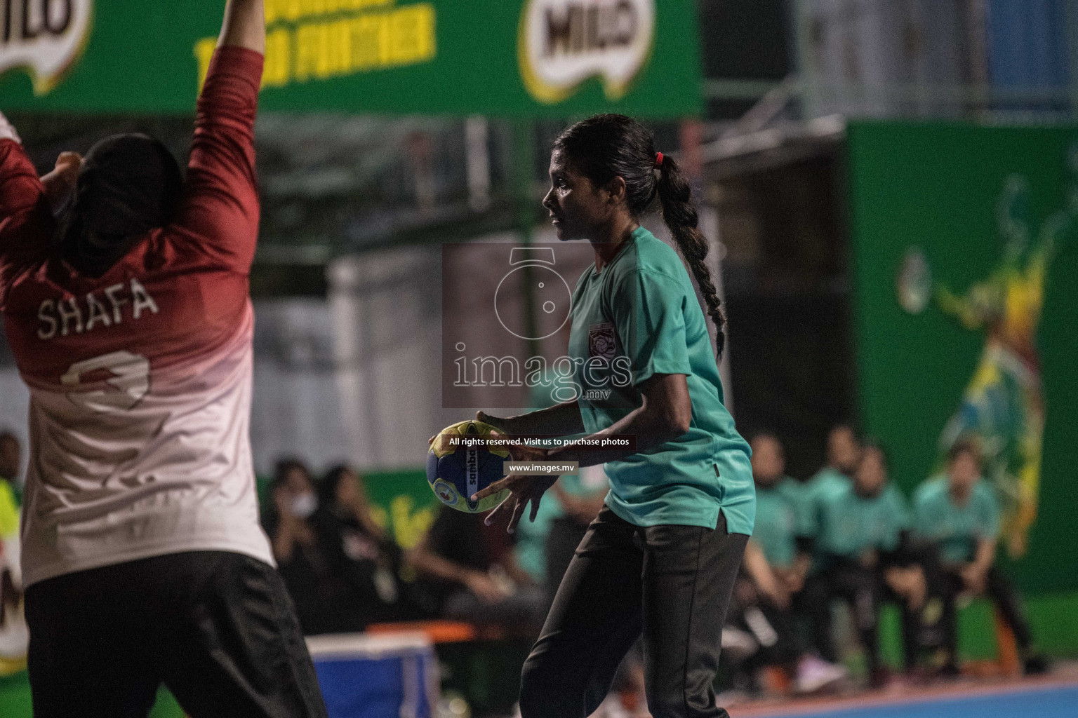 Milo 8th National Handball Tournament Day3, 17th December 2021, at Handball Ground, Male', Maldives. Photos by Nausham Waheed