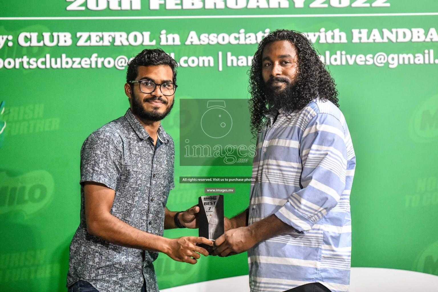 Final of Milo 6th Inter Office Handball Tournament 2022 - Photos by Nausham Waheed