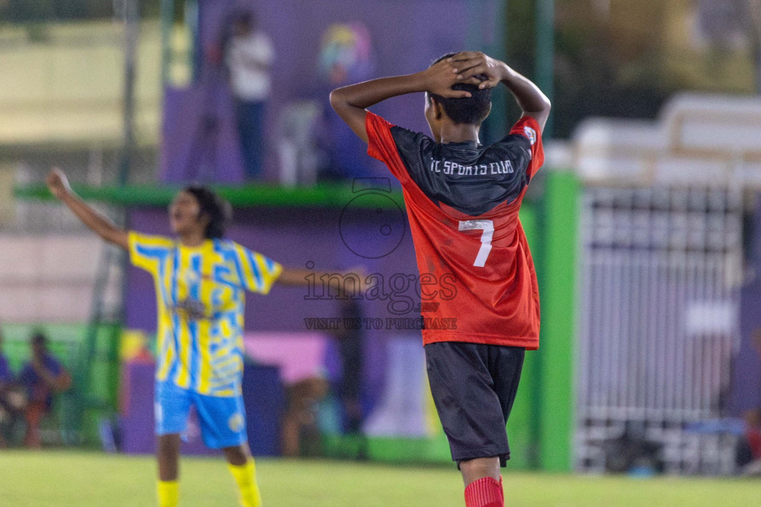 TC vs Valencia  (U12) in Day 5 of Dhivehi Youth League 2024 held at Henveiru Stadium on Friday 29th November 2024. Photos: Shuu Abdul Sattar/ Images.mv