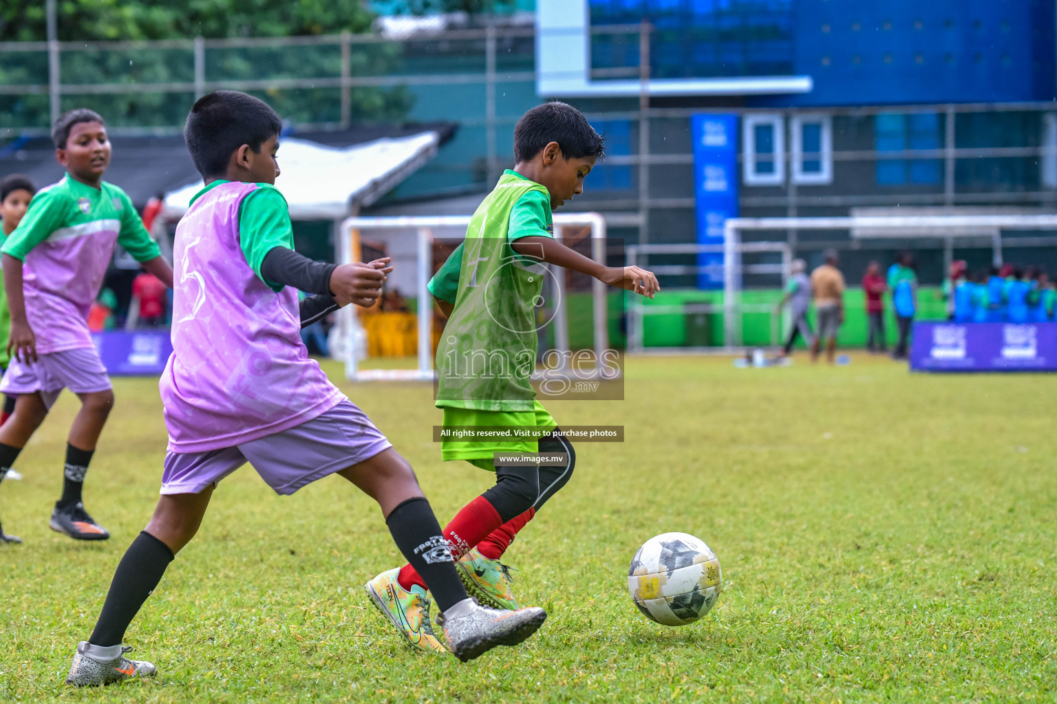 Day 4 of Milo Kids Football Fiesta 2022 was held in Male', Maldives on 22nd October 2022. Photos: Nausham Waheed/ images.mv