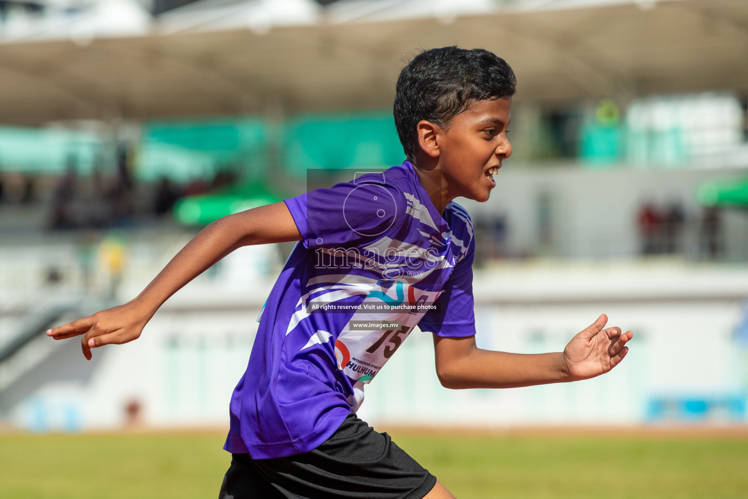 Day three of Inter School Athletics Championship 2023 was held at Hulhumale' Running Track at Hulhumale', Maldives on Tuesday, 16th May 2023. Photos: Nausham Waheed / images.mv