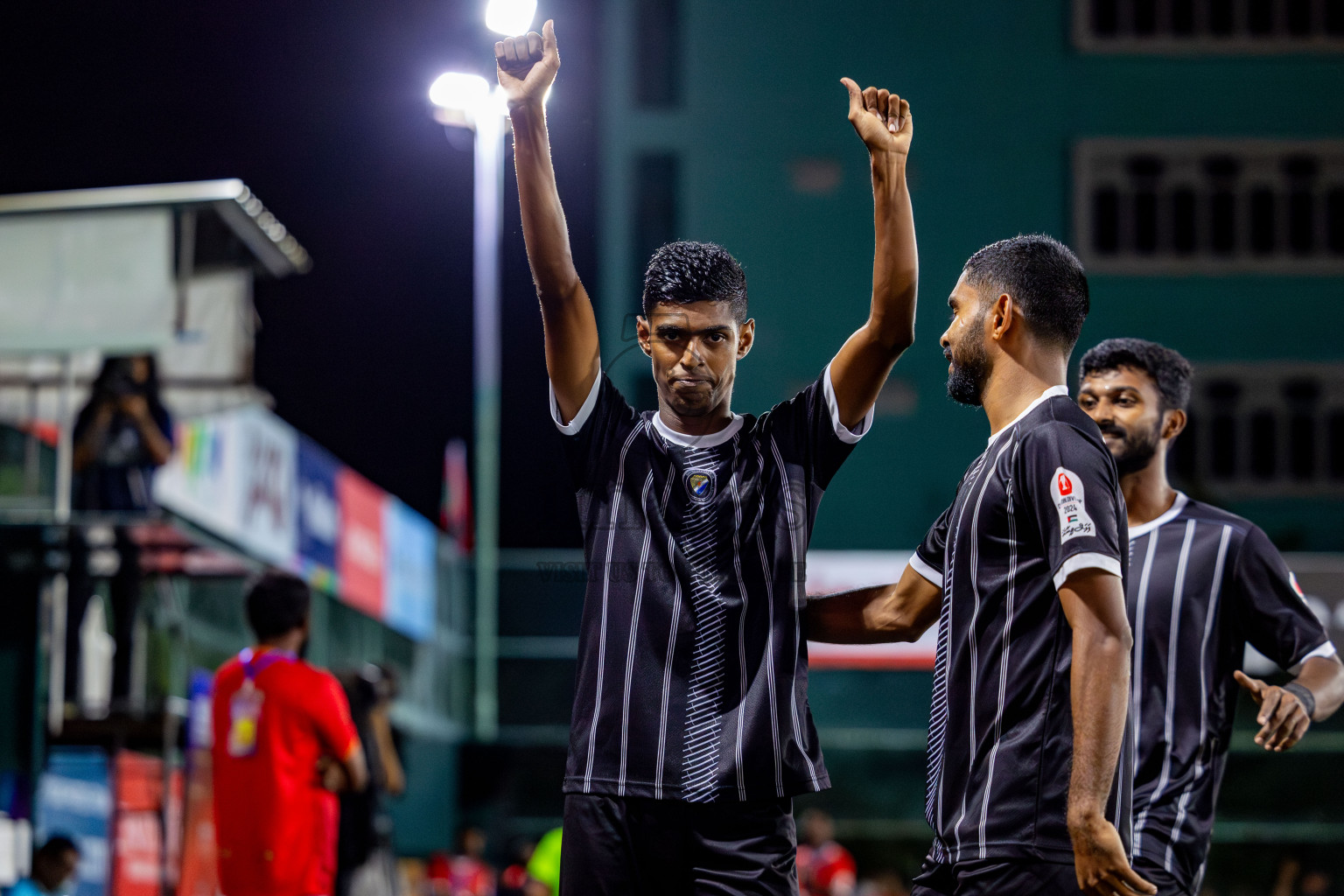 DSC vs Prison Club in Round of 16 of Club Maldives Cup 2024 held in Rehendi Futsal Ground, Hulhumale', Maldives on Tuesday, 8th October 2024. Photos: Nausham Waheed / images.mv