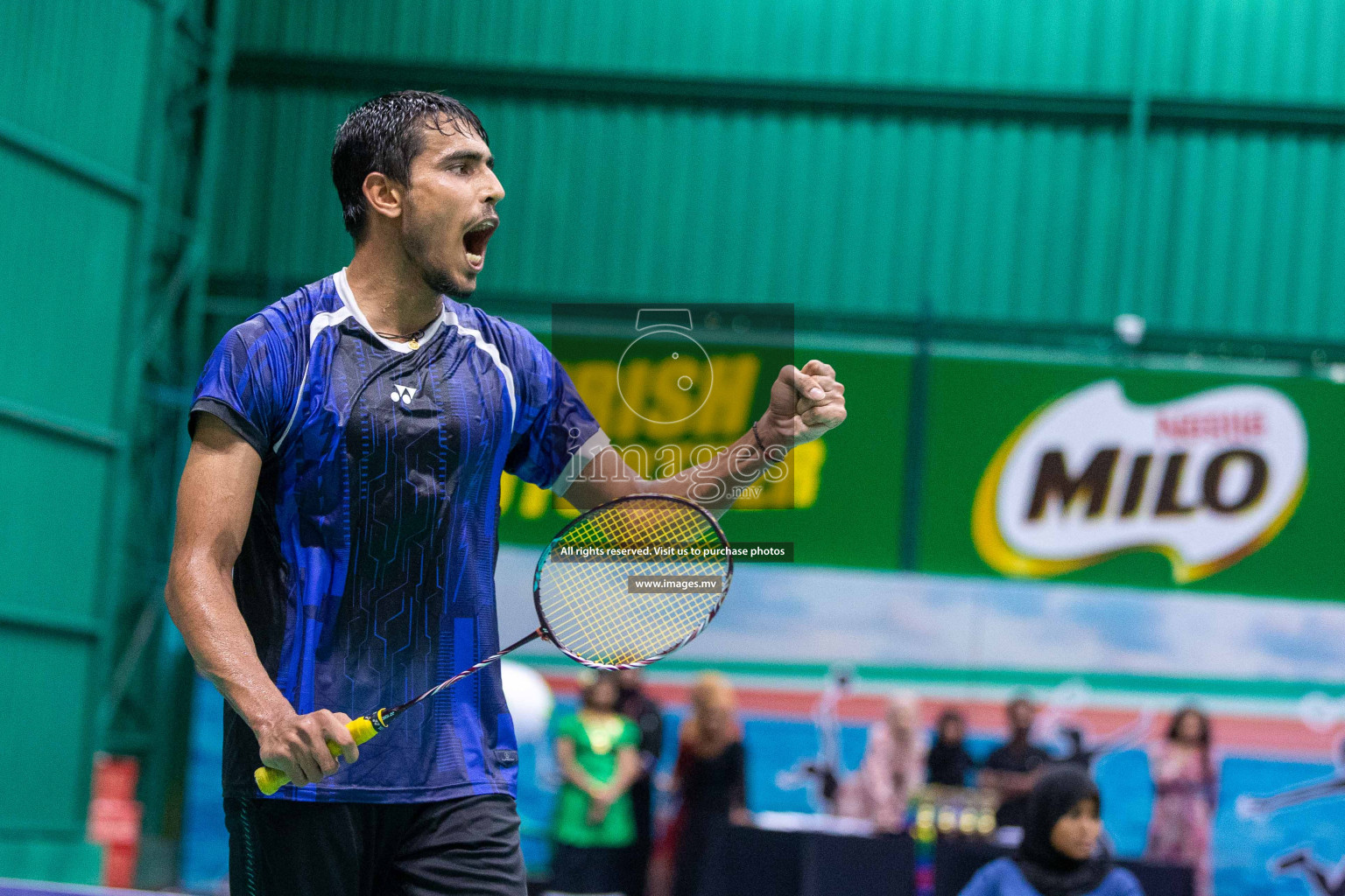 Finals of Li-Ning Maldives International Challenge 2023, was is held in Ekuveni Indoor Court, Male', Maldives on Saturday, 10th June 2023. Photos: Ismail Thoriq / images.mv