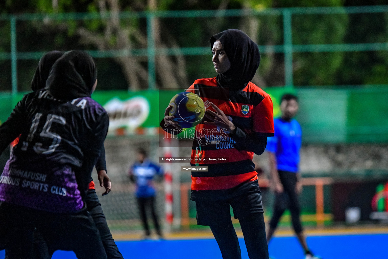 Milo 9th Handball Maldives Championship 2022 Day 7 held in Male', Maldives on 23rd October 2022 Photos By: Nausham Waheed /images.mv