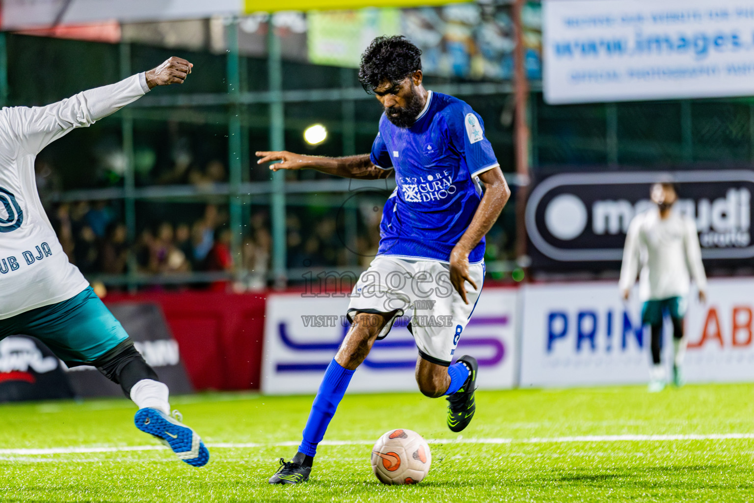 HPSN vs Club DJA in Quater Finals of Club Maldives Cup Classic 2025 was held in Rehendi Futsal Ground, Hulhumale', Maldives on Saturday, 27th September 2025. Photos: Areef Adam / images.mv
