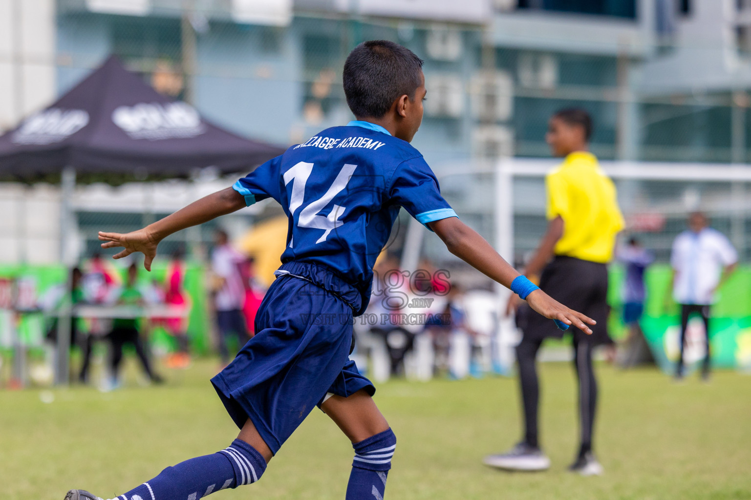 Day 1 of MILO Academy Championship 2024 - U12 was held at Henveiru Grounds in Male', Maldives on Thursday, 4th July 2024. Photos: Shuu Abdul Sattar / images.mv