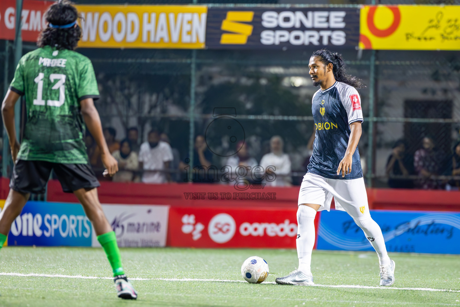 Hulhumale vs Villimale in Zone Round on Day 31 of Golden Futsal Challenge 2025 was held on Tuesday, 4th February 2025, in Hulhumale', Maldives.
Photos: Ismail Thoriq / images.mv
