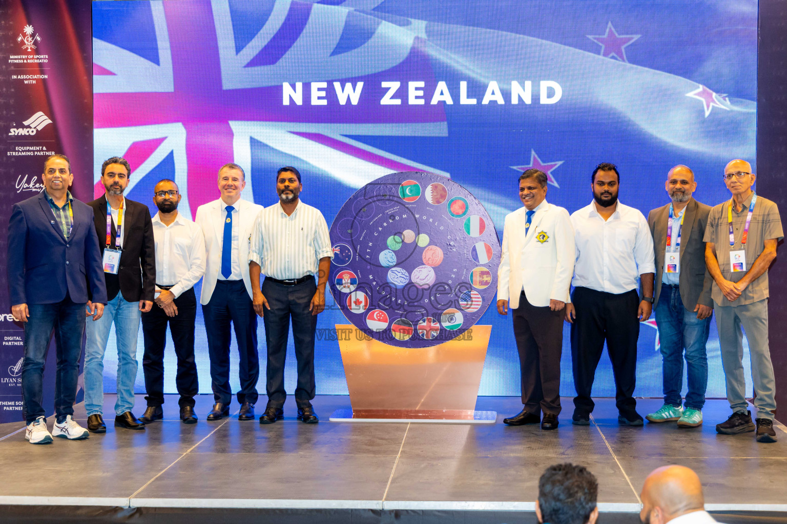 Opening Ceremony of 7th Carrom World Cup was held on Tuesday, 2nd November 2025 at Barceló Nasandhura Male', Maldives. Photos: Nausham Waheed / images.mv