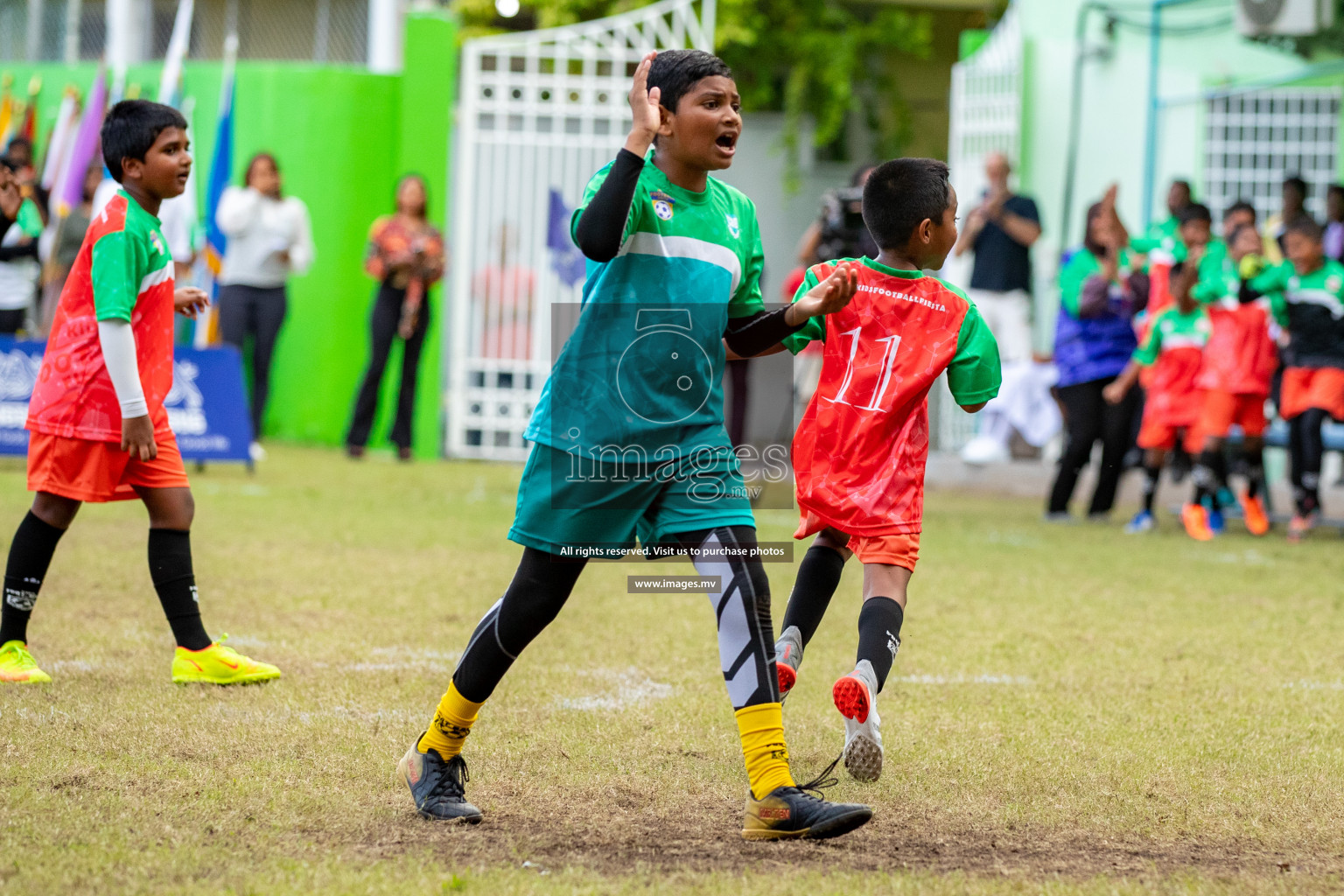 Day 4 of Milo Kids Football Fiesta 2022 was held in Male', Maldives on 22nd October 2022. Photos:Hassan Simah / images.mv