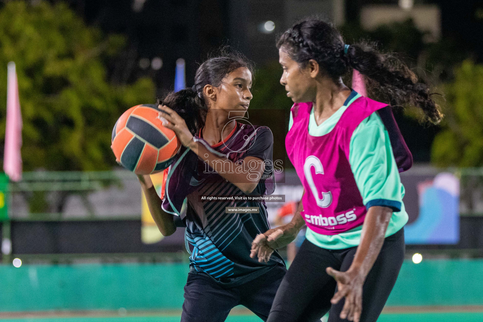 Day 1 of 20th Milo National Netball Tournament 2023, held in Synthetic Netball Court, Male', Maldives on 29th May 2023 Photos: Nausham Waheed/ Images.mv